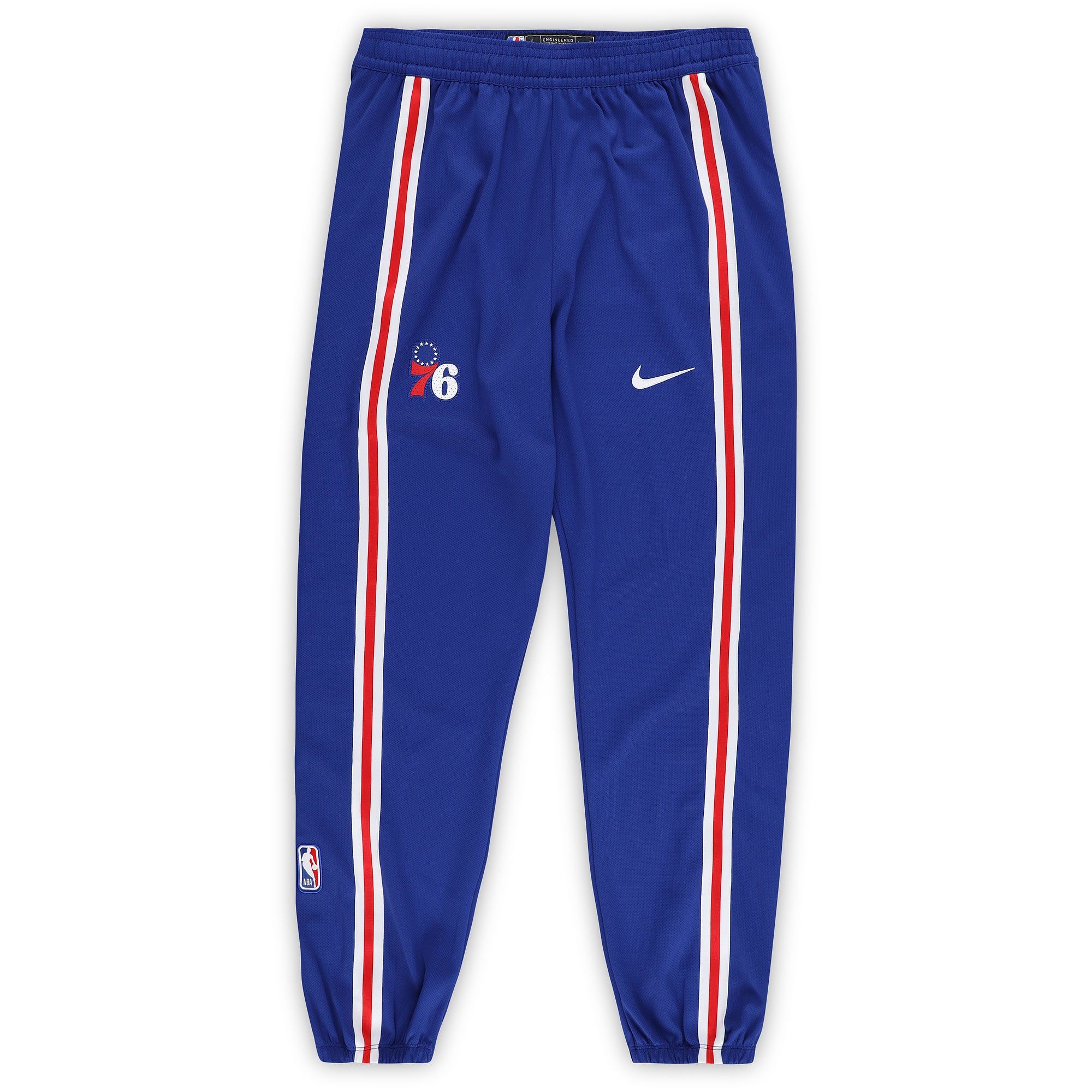 Pantalon Nike bleu roi porté par Joel Embiid (Philadelphia 76ers) lors de la saison NBA 2025-2026 - Taille 2XLT