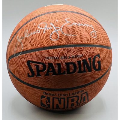 Julius Erving Autographed Basketballs, Signed Julius Erving