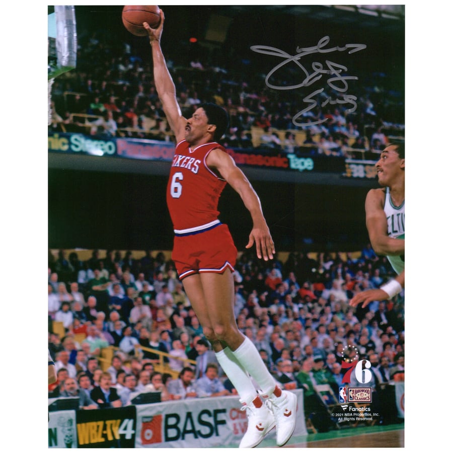 8x10 Photo: Larry Bird (Boston Celtics) & Julius Erving (Philadelphia 76ers) – NBA Basketball Greats