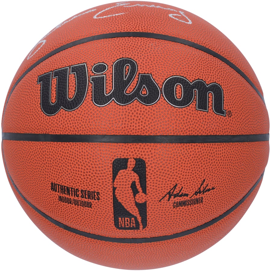 Julius Erving Philadelphia 76ers Autographed Wilson Authentic 
