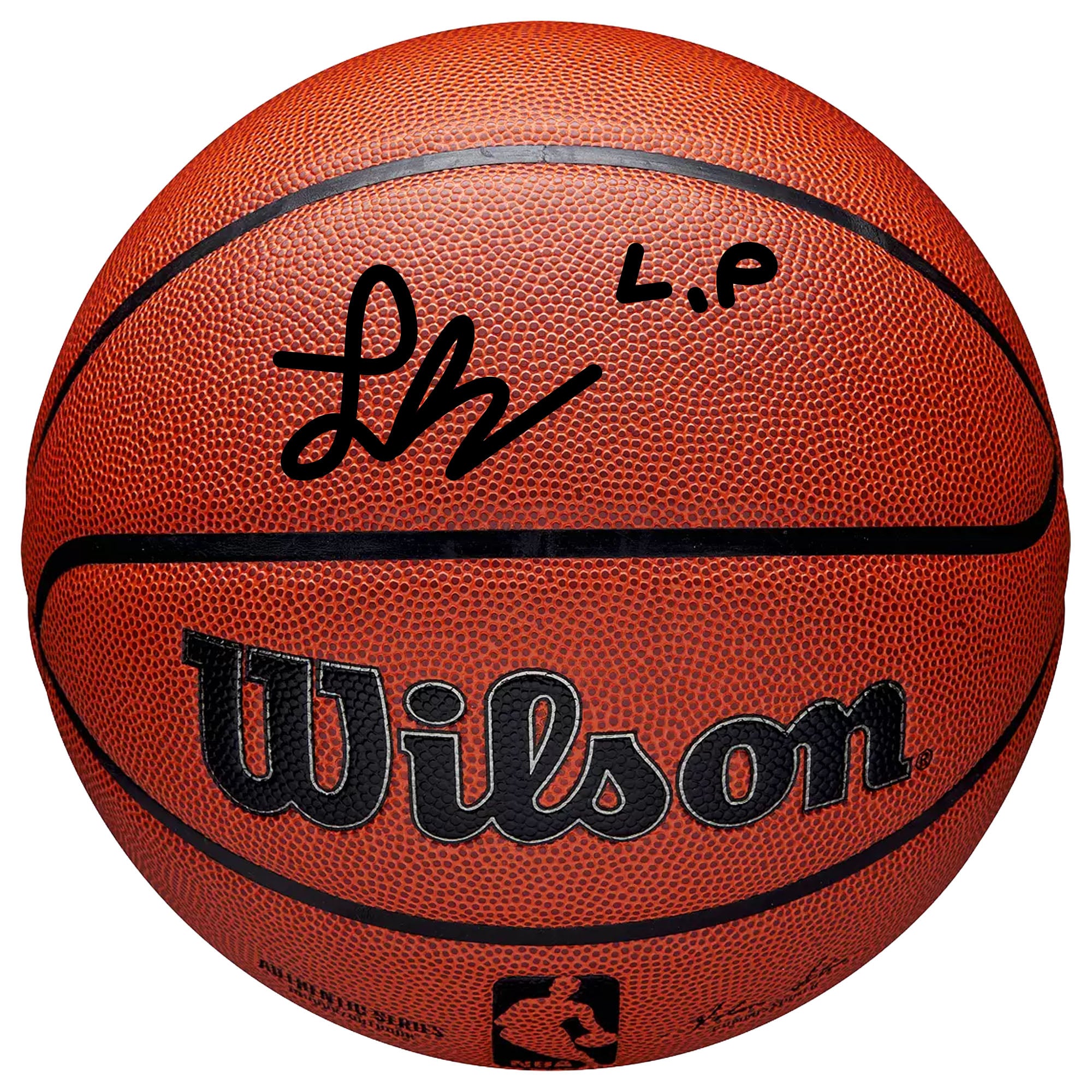 Labaron Philon Jr. Philadelphia 76ers Autographed Wilson Authentic Series Indoor/Outdoor Basketball