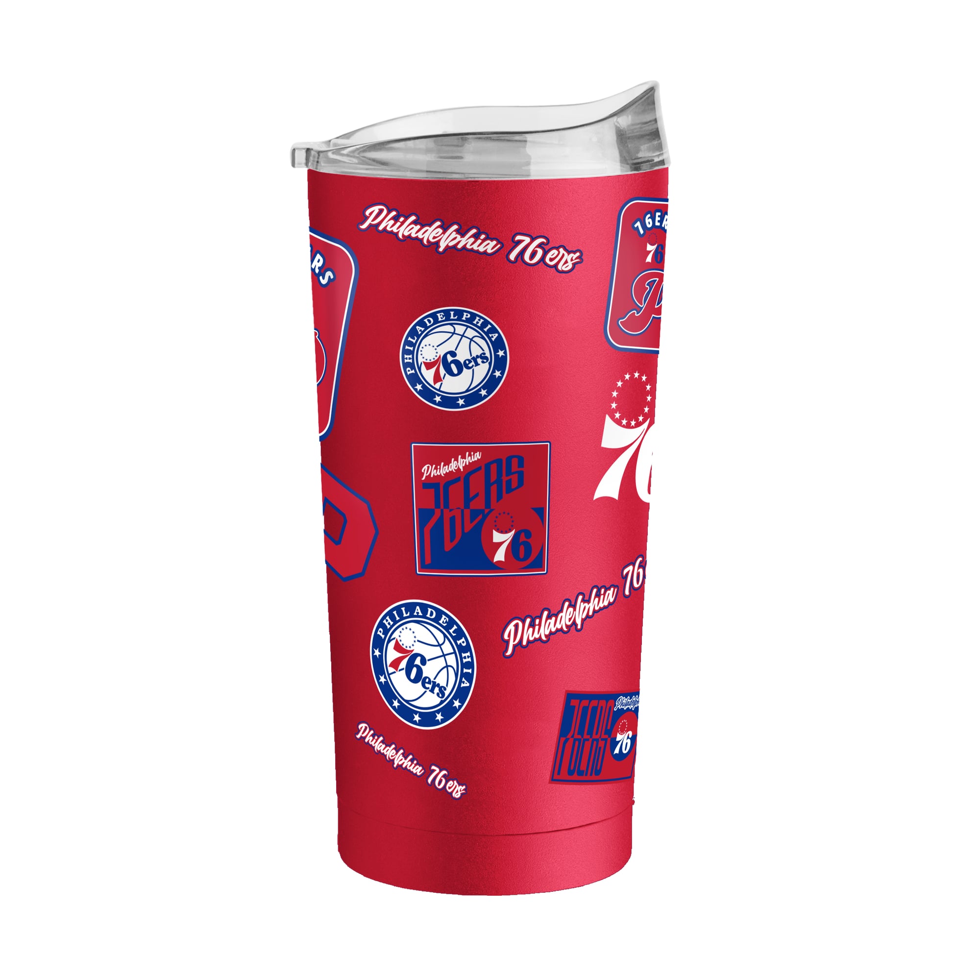 Gobelet isotherme de 59 cl (20 oz) avec revêtement en poudre Dreamweave, logo Philadelphia 76ers