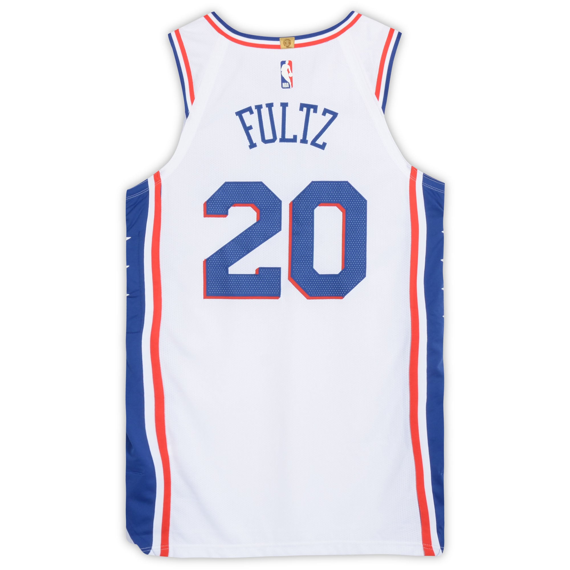 Markelle Fultz Philadelphia 76ers Player-Issued #20 White Jersey