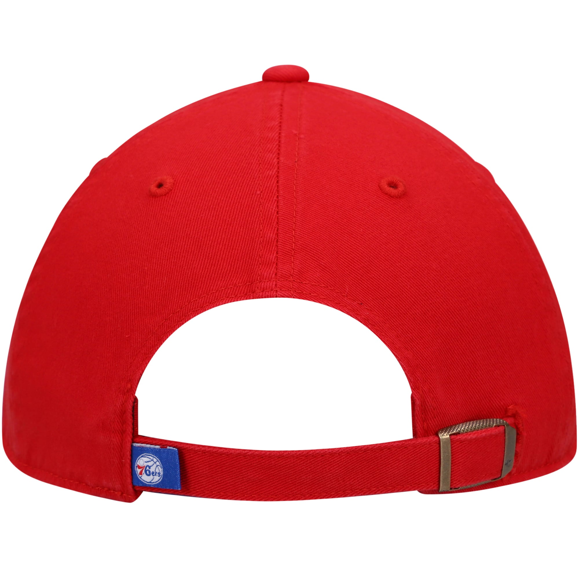Men's '47 Philadelphia 76ers Core Logo Clean Up Adjustable Hat