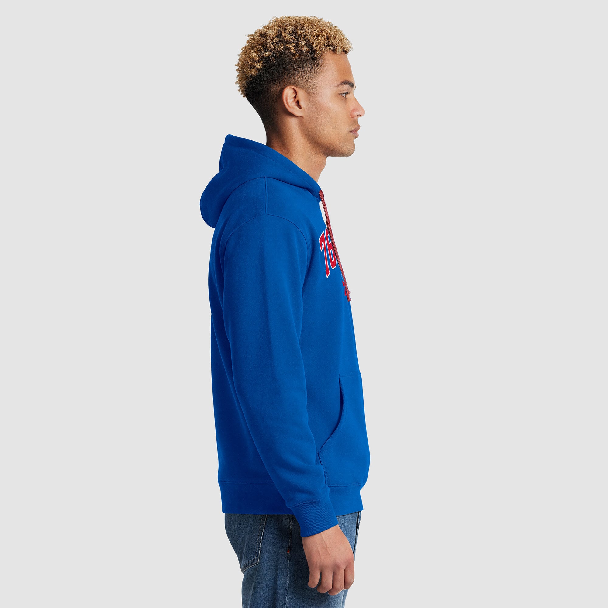 Sweat à capuche Champion Royal Philadelphia 76ers pour homme
