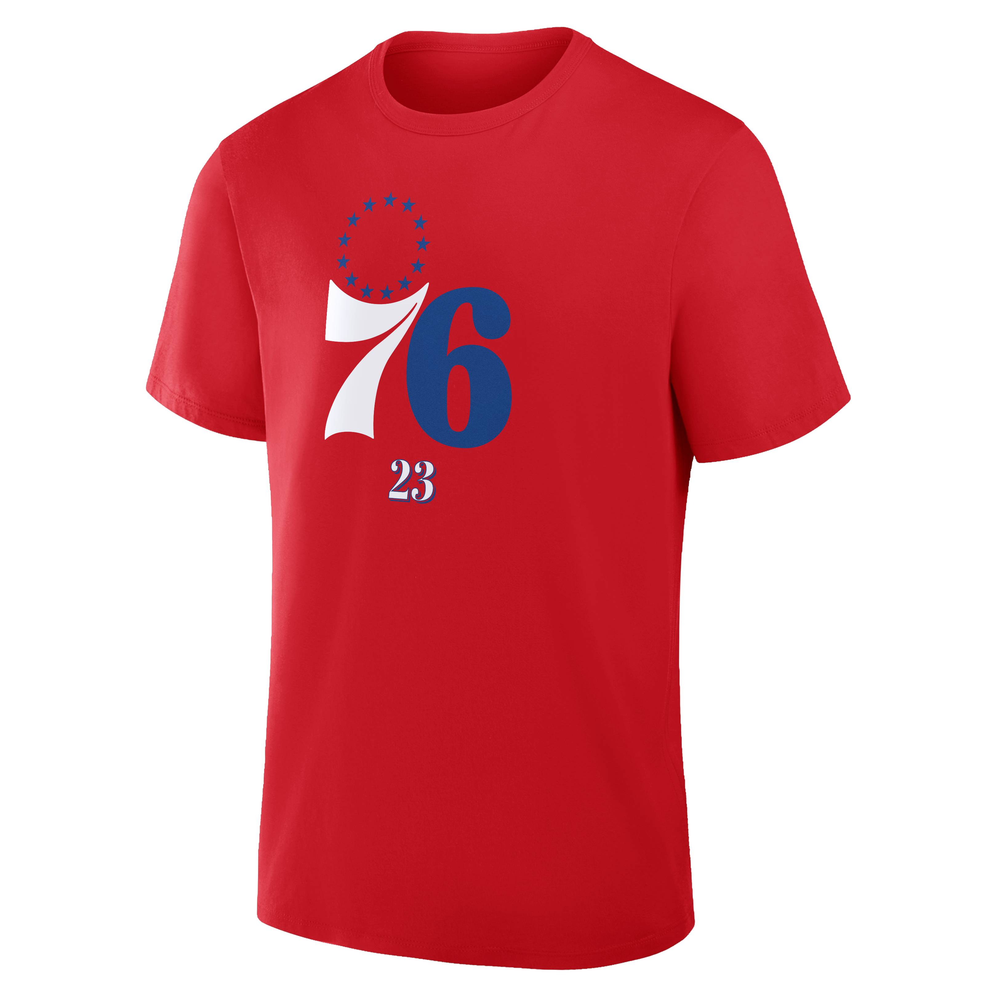 Men's Fanatics LeBron James Royal Philadelphia 76ers The Paint Name & Number T-Shirt