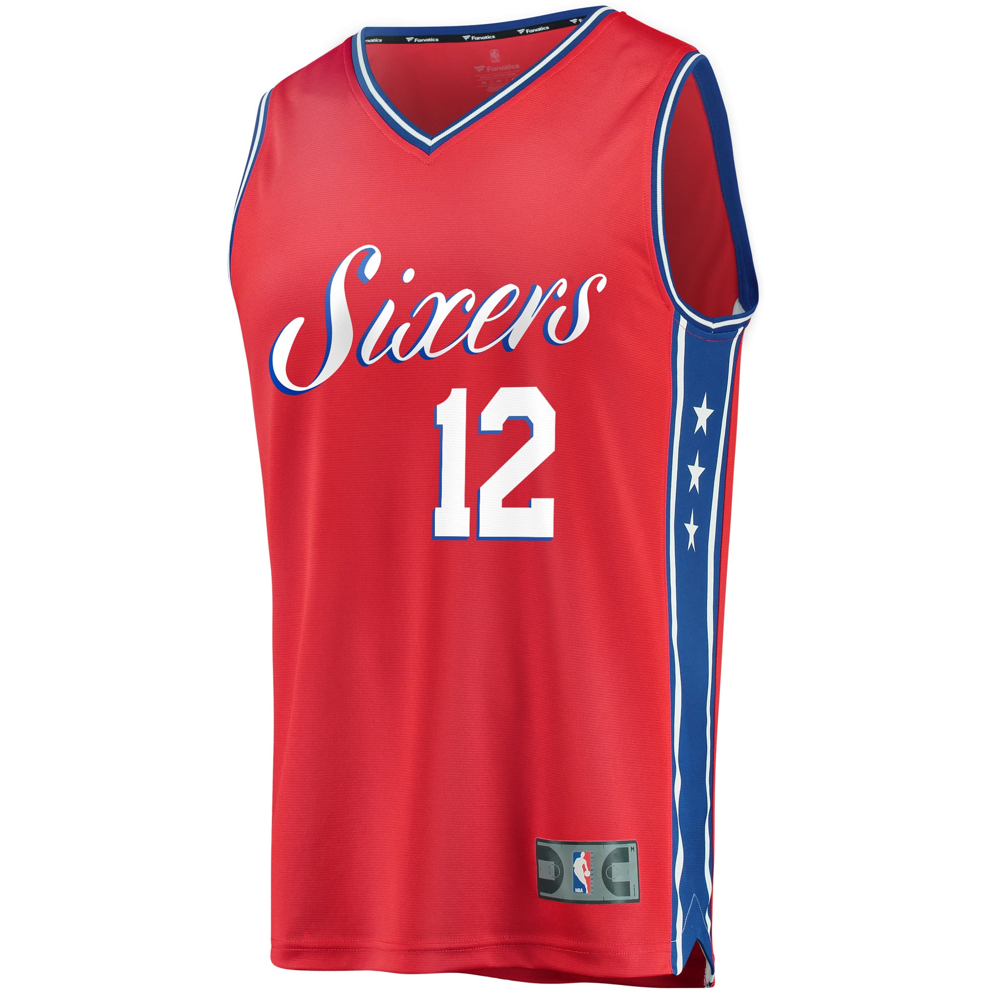 Men's Fanatics T.J. McConnell Red Philadelphia 76ers Fast Break
