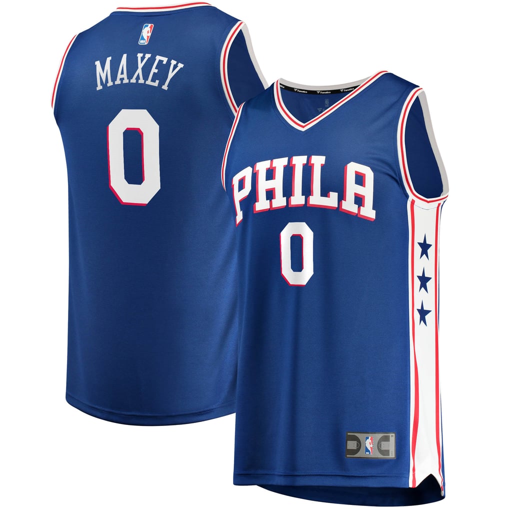 Ballon De Basket Philadelphia 76ers Signé Tyrese Maxey - Wilson, Authentifié Fanatics