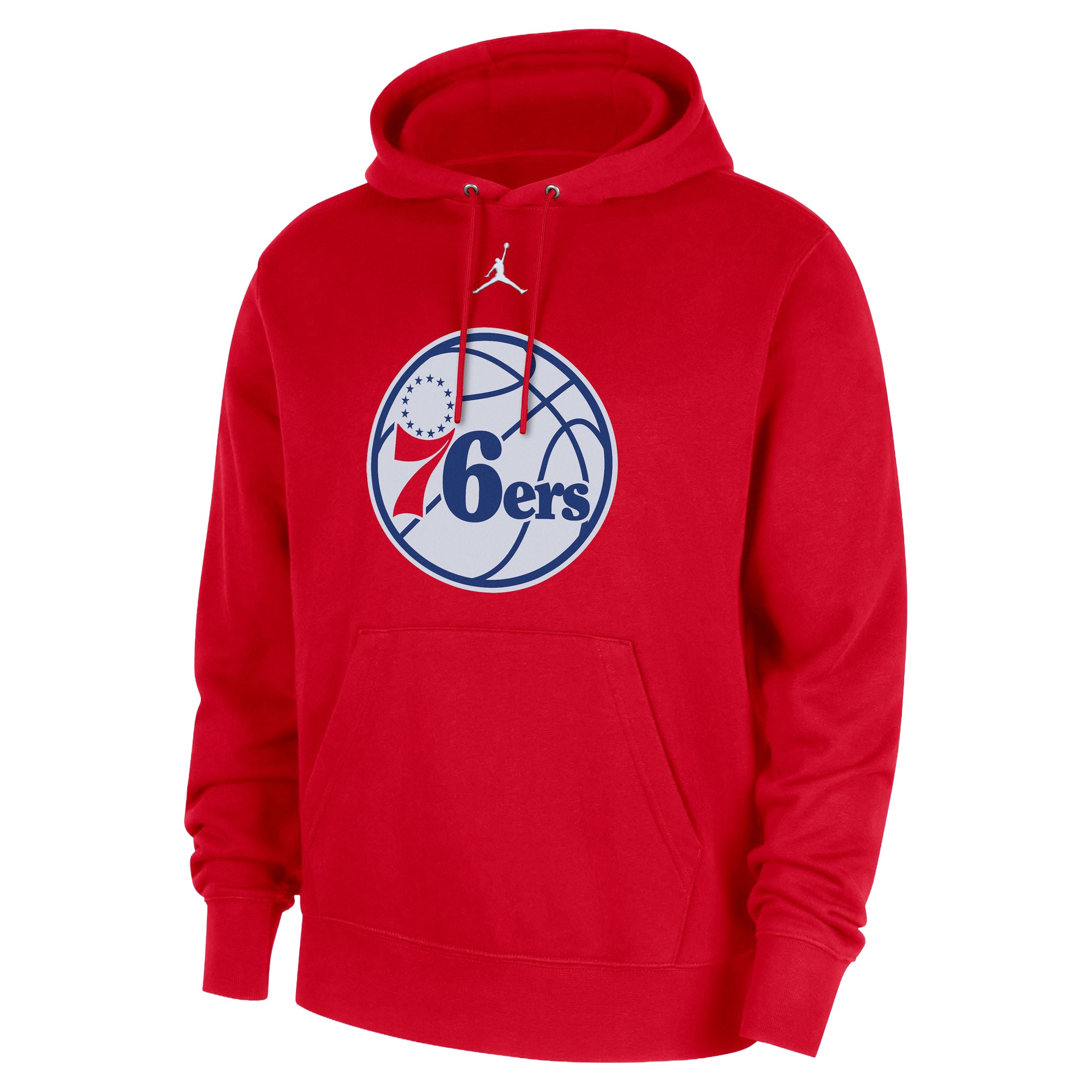 Sweat à capuche Jordan Brand rouge Philadelphia 76ers Statement Edition Club Fleece pour homme