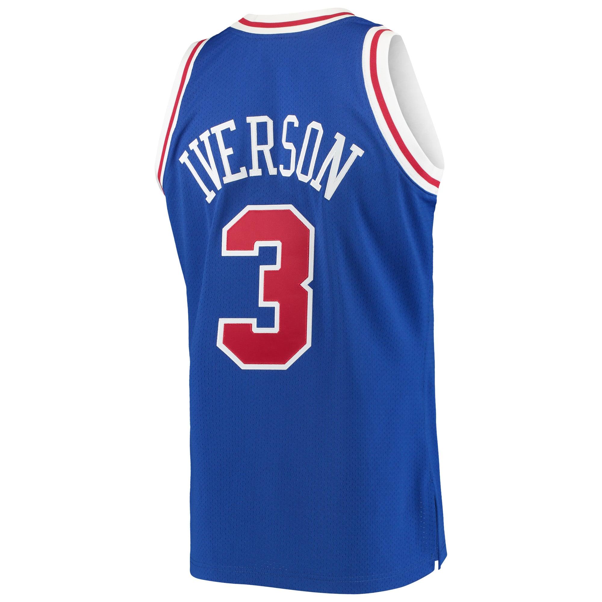 Men's Mitchell & Ness Allen Iverson Royal Philadelphia 76ers