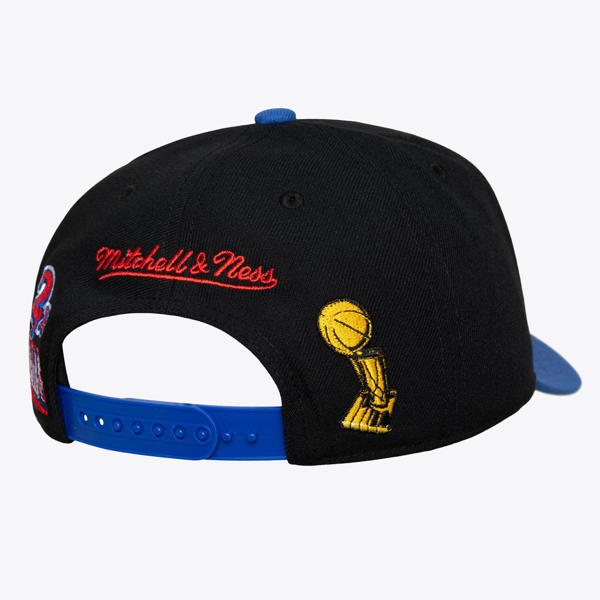 Men's Mitchell & Ness Black Philadelphia 76ers True Legacy Pro Snapback Hat