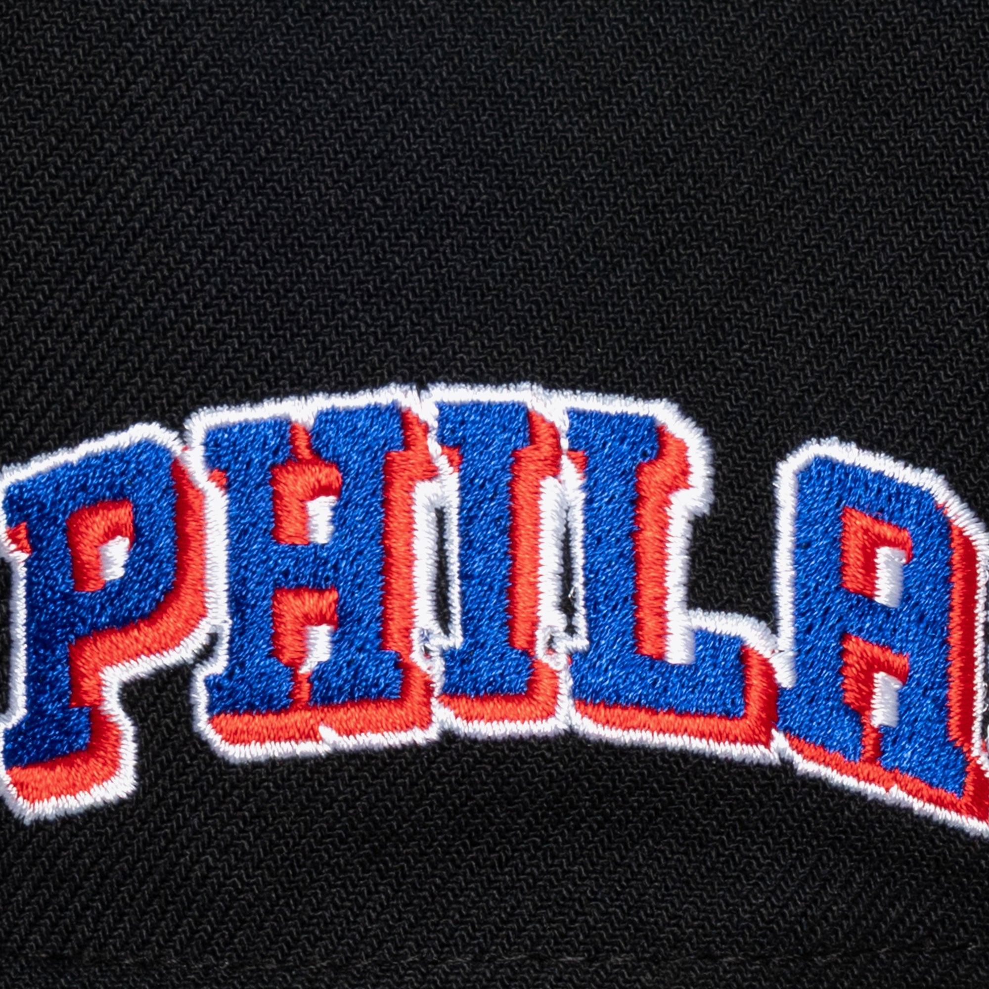 Men's Mitchell & Ness Black Philadelphia 76ers True Legacy Pro Snapback Hat