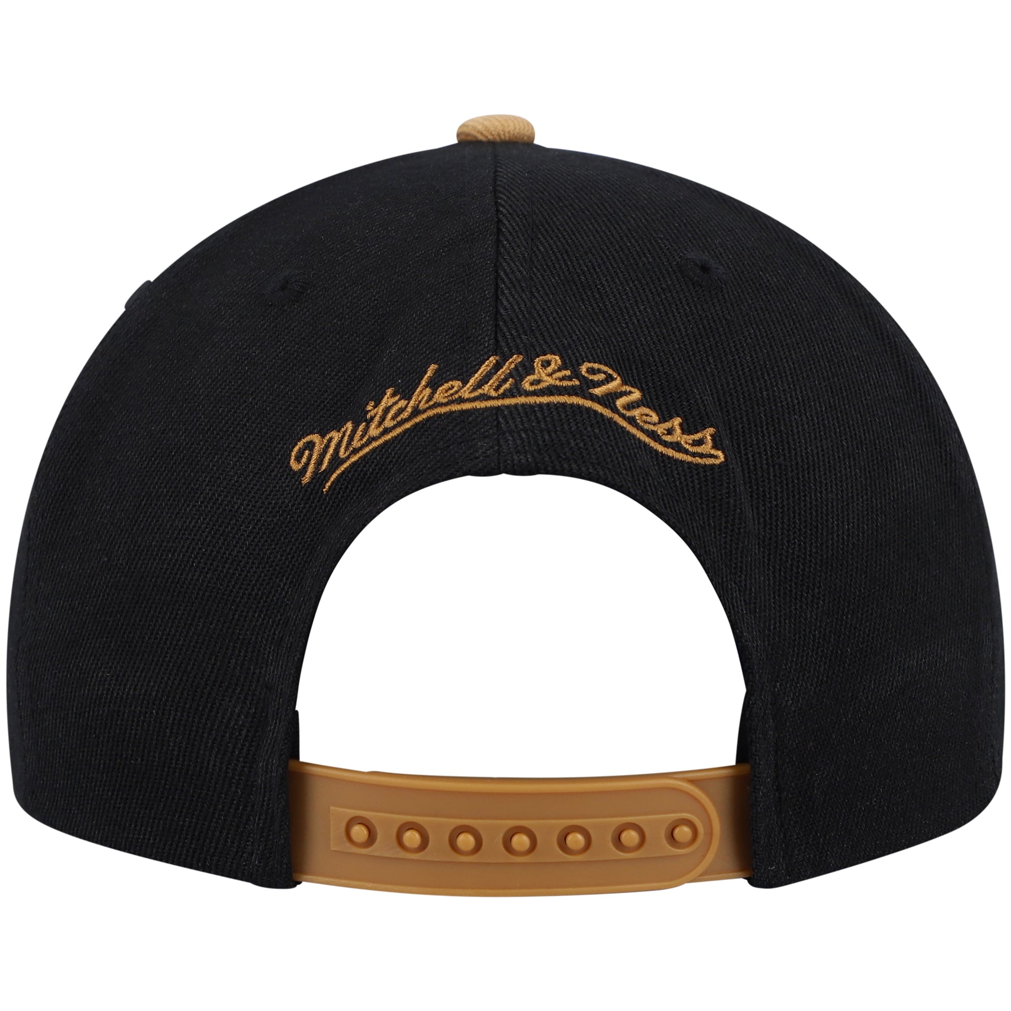 Men's Mitchell & Ness Black/Gold Philadelphia 76ers Hardwood