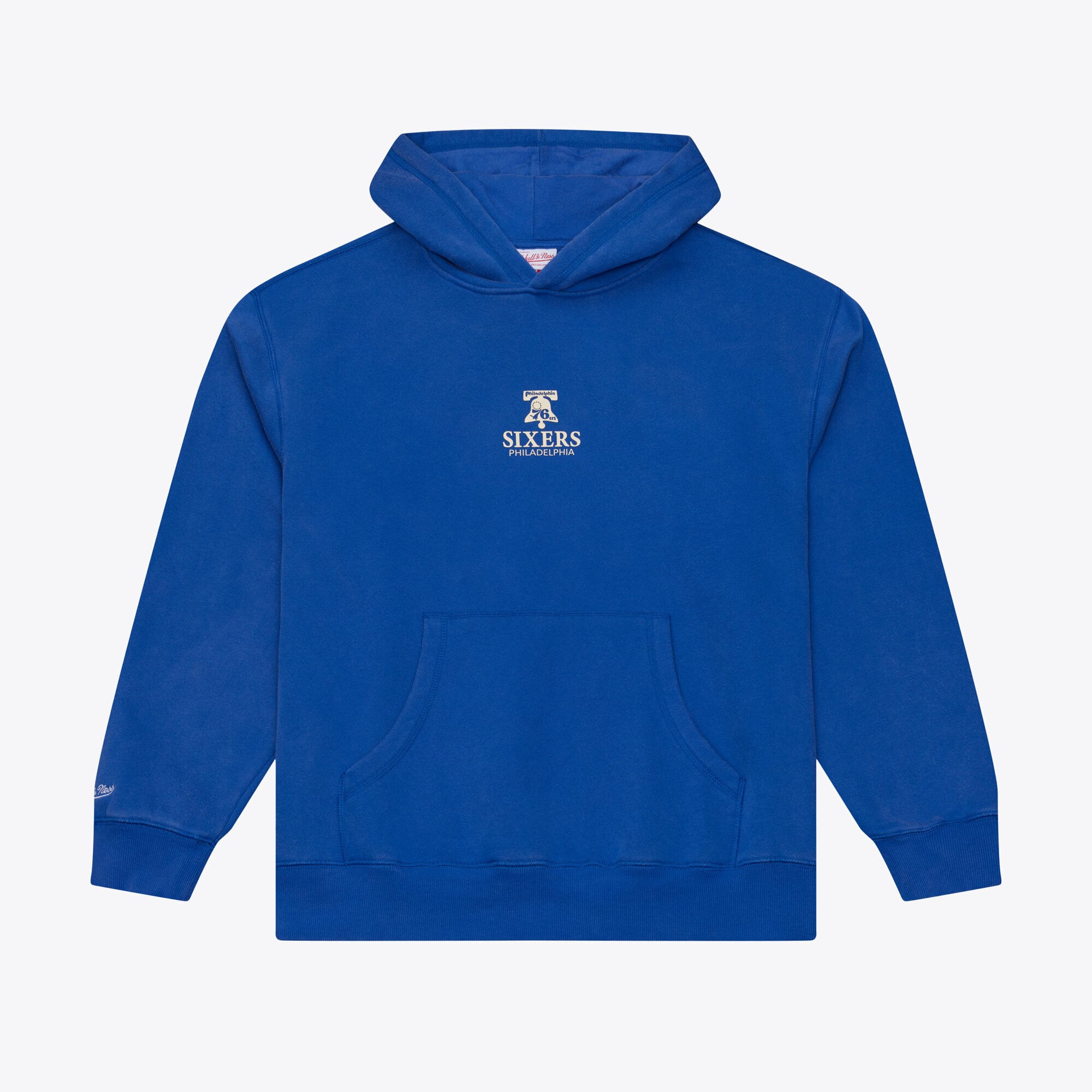 Men's Mitchell & Ness Royal Philadelphia 76ers Core Fleece Hoodie