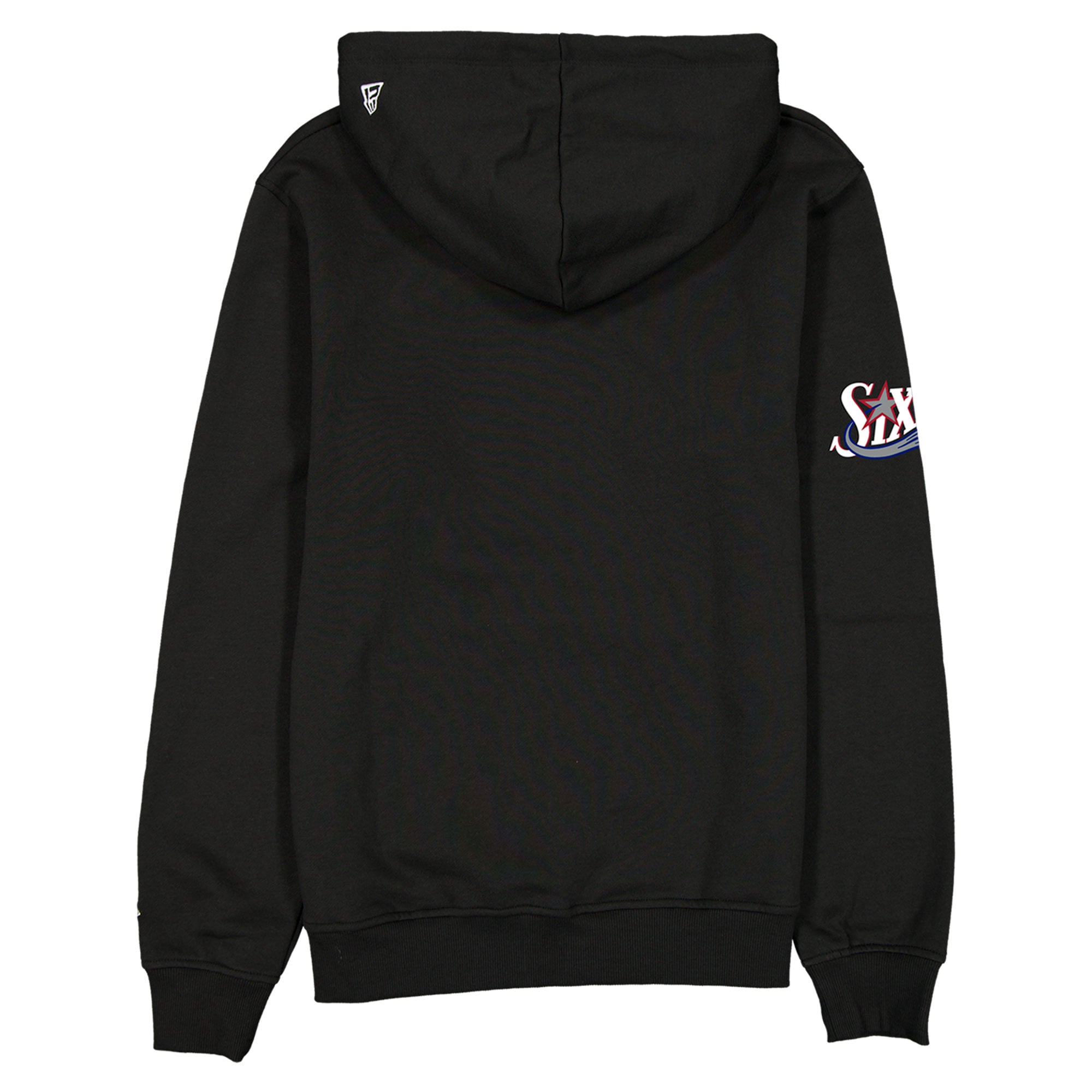 Sweat à capuche New Era LeBron James noir Philadelphia 76ers pour homme
