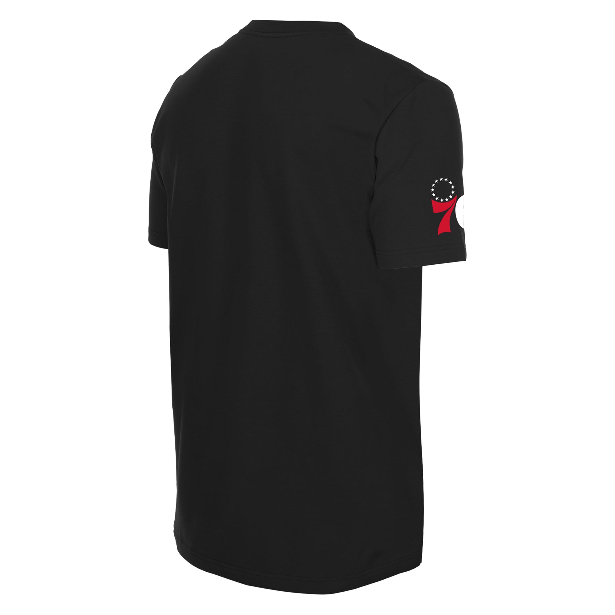 T-shirt noir New Era LeBron James Philadelphia 76ers pour homme