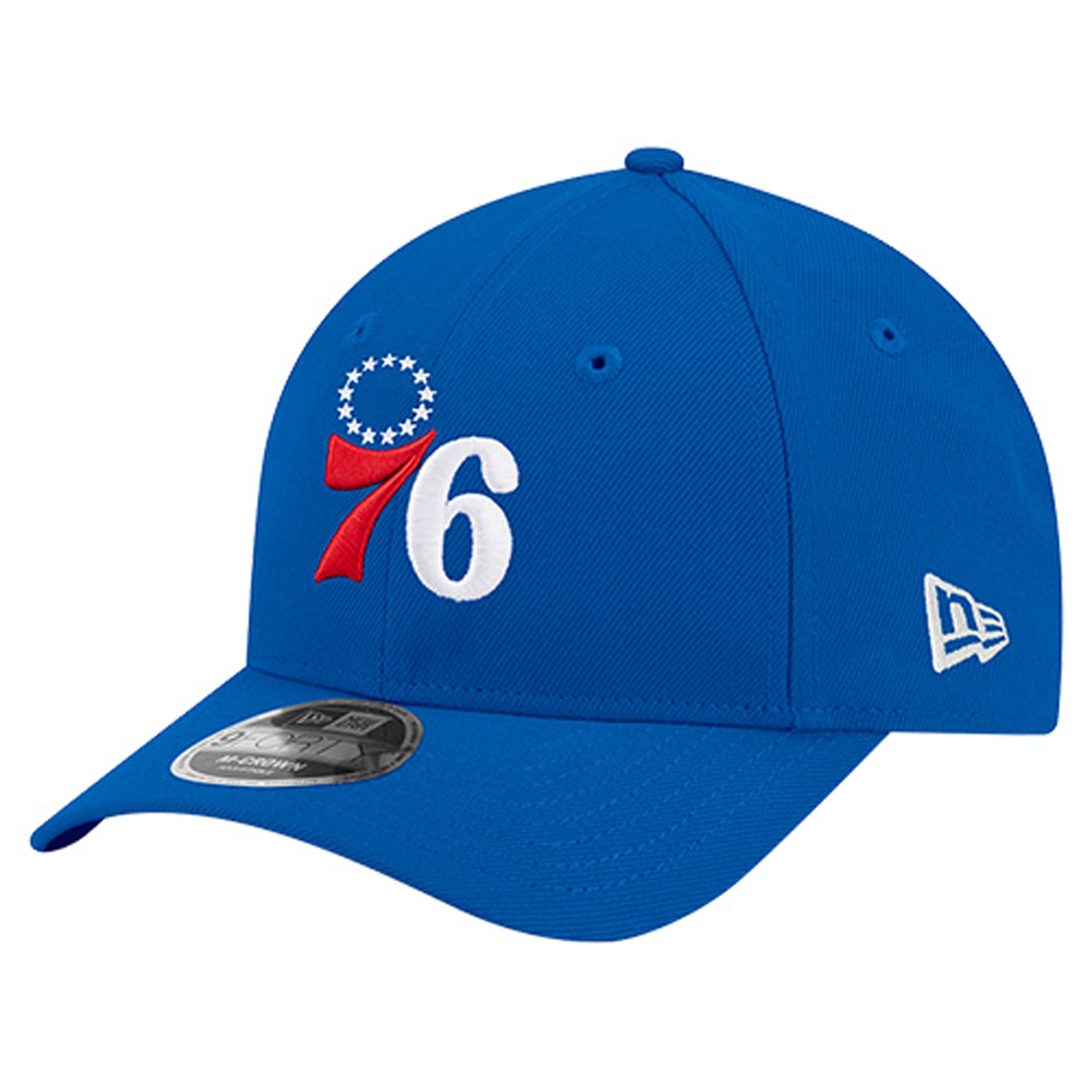 Men's Philadelphia 76ers New Era Royal 9FORTY Stock M-Crown Adjustable Hat