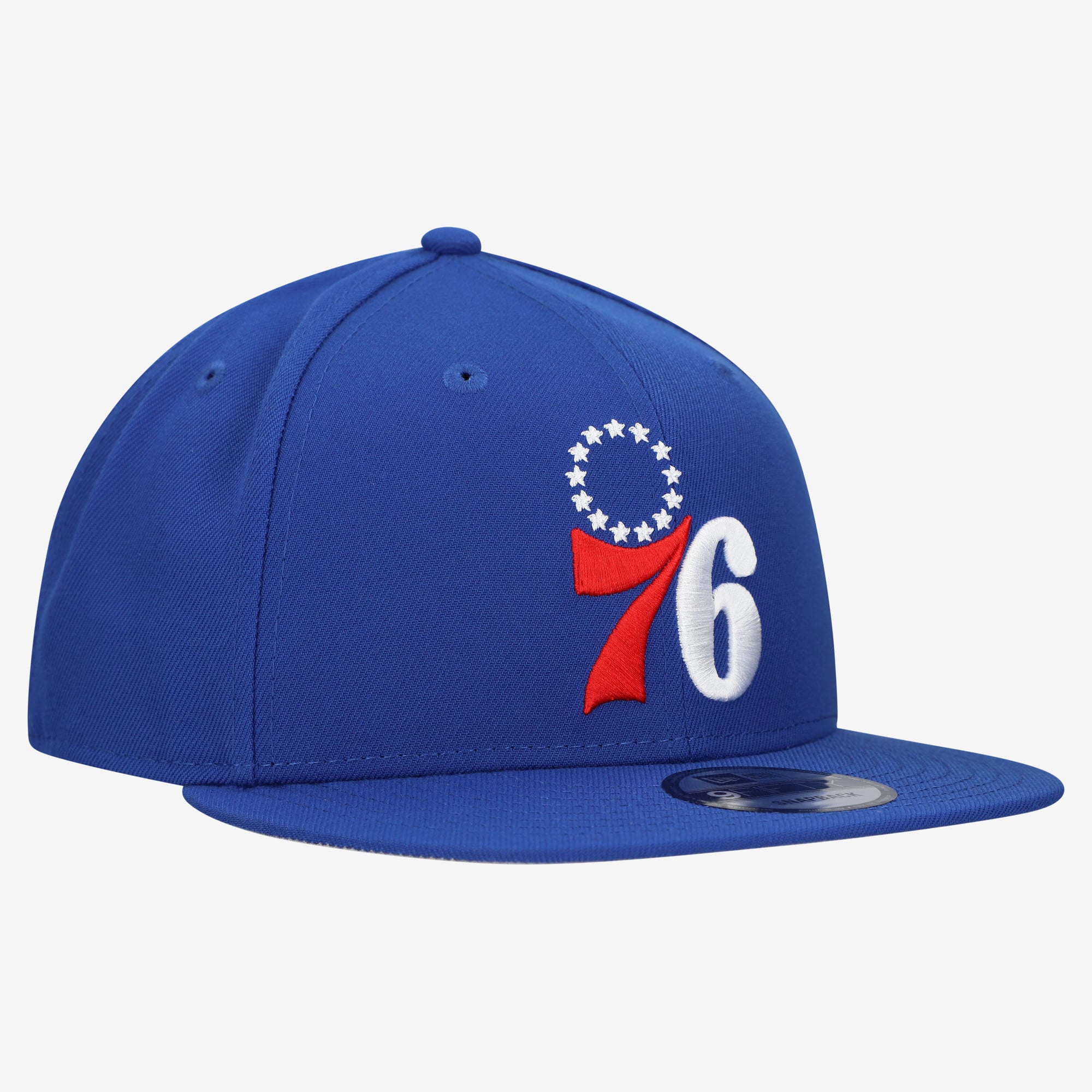 Casquette snapback New Era Royal Philadelphia 76ers Team 9FIFTY pour homme