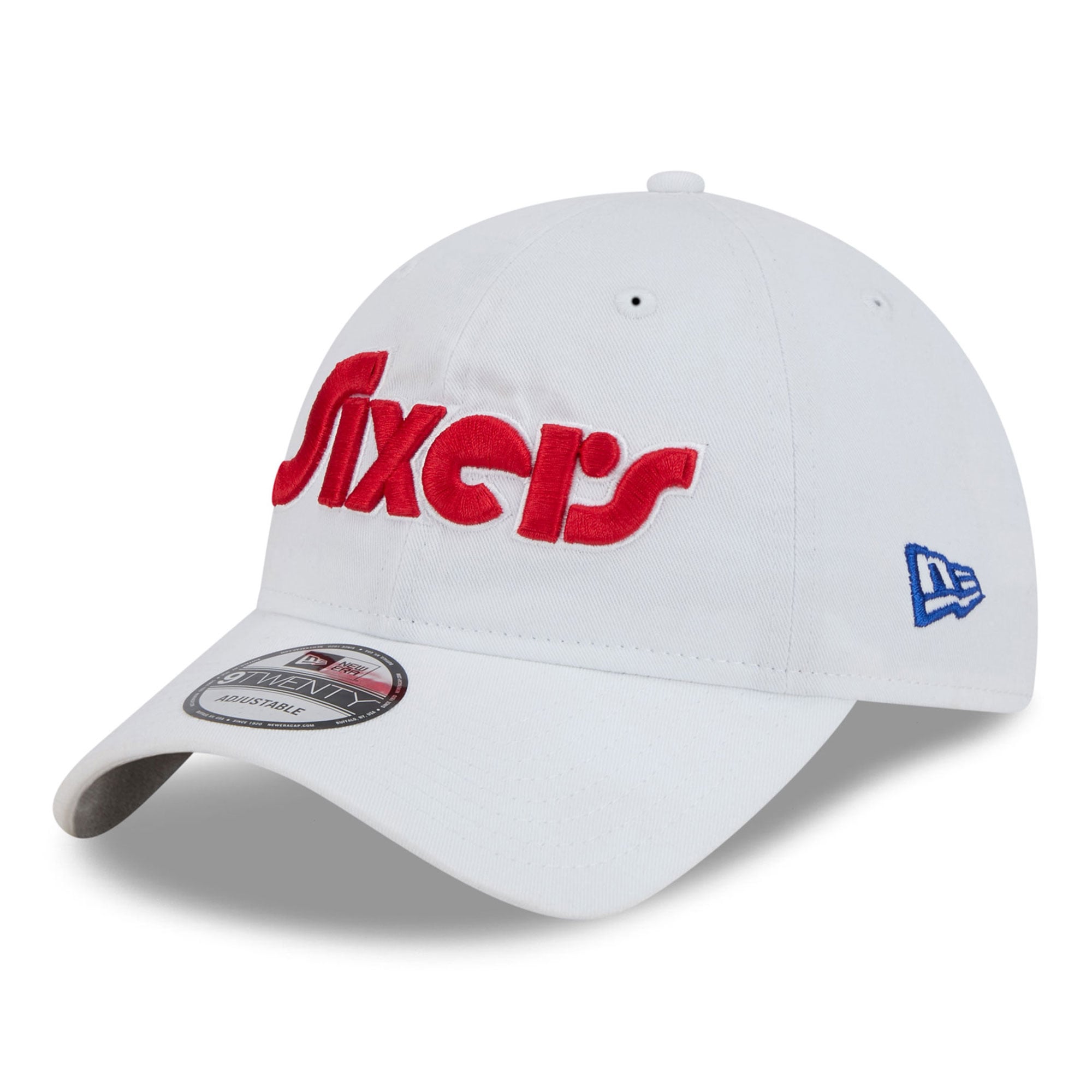 Men's Philadelphia 76ers New Era White 2024/25 City Edition 9TWENTY Adjustable Hat