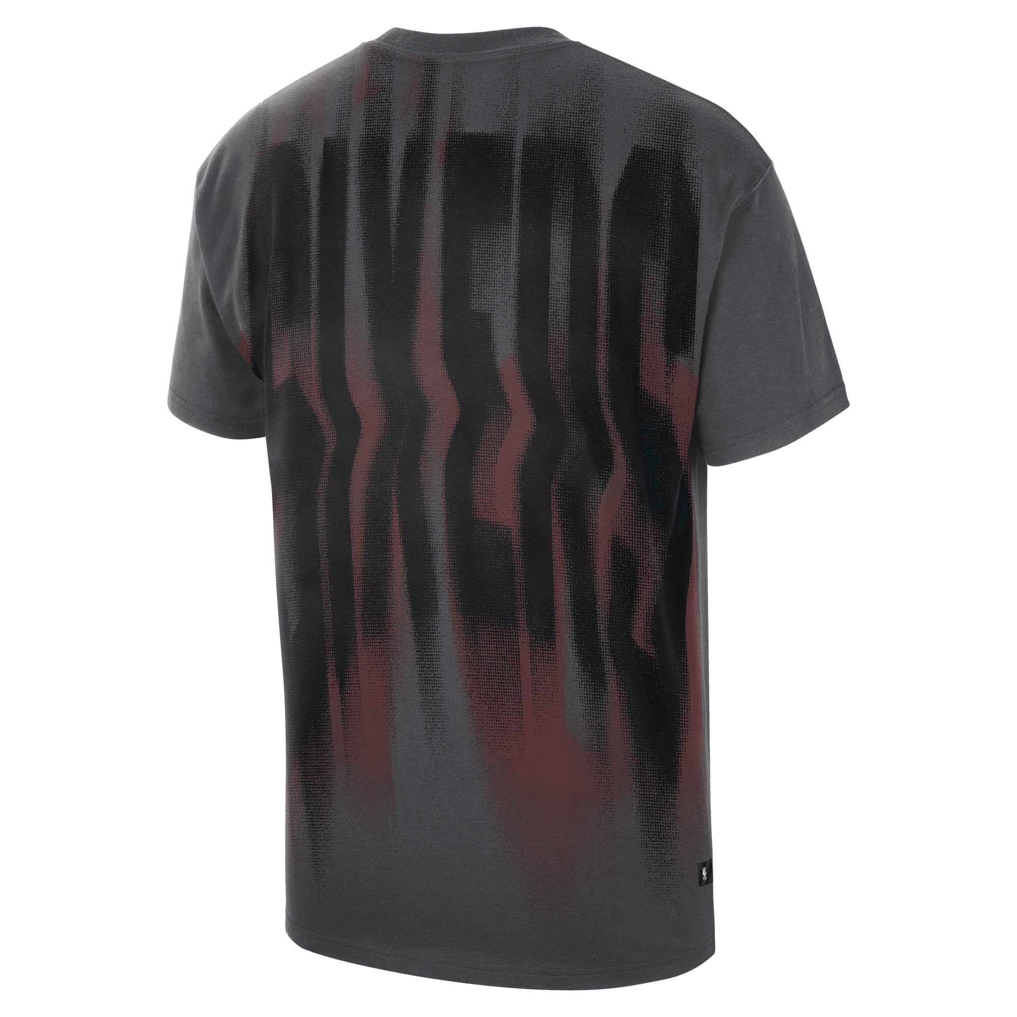 T-shirt Nike Max 90 d'avant-match, couleur anthracite, Philadelphia 76ers, édition standard 2026, pour homme