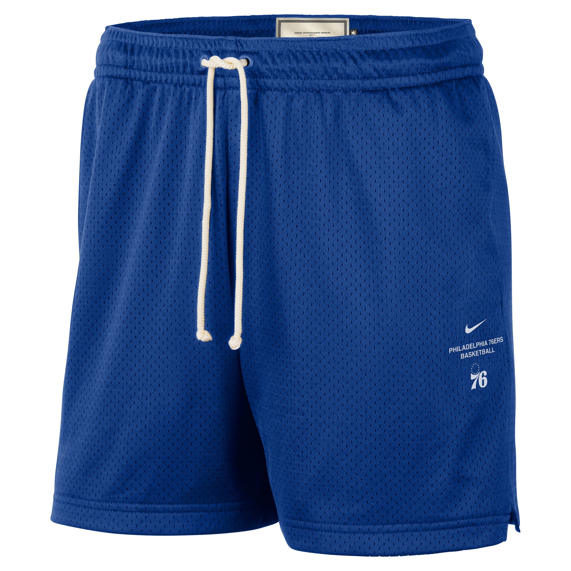 Short d'entraînement Nike Royal Philadelphia 76ers 2026 Standard Issue pour homme