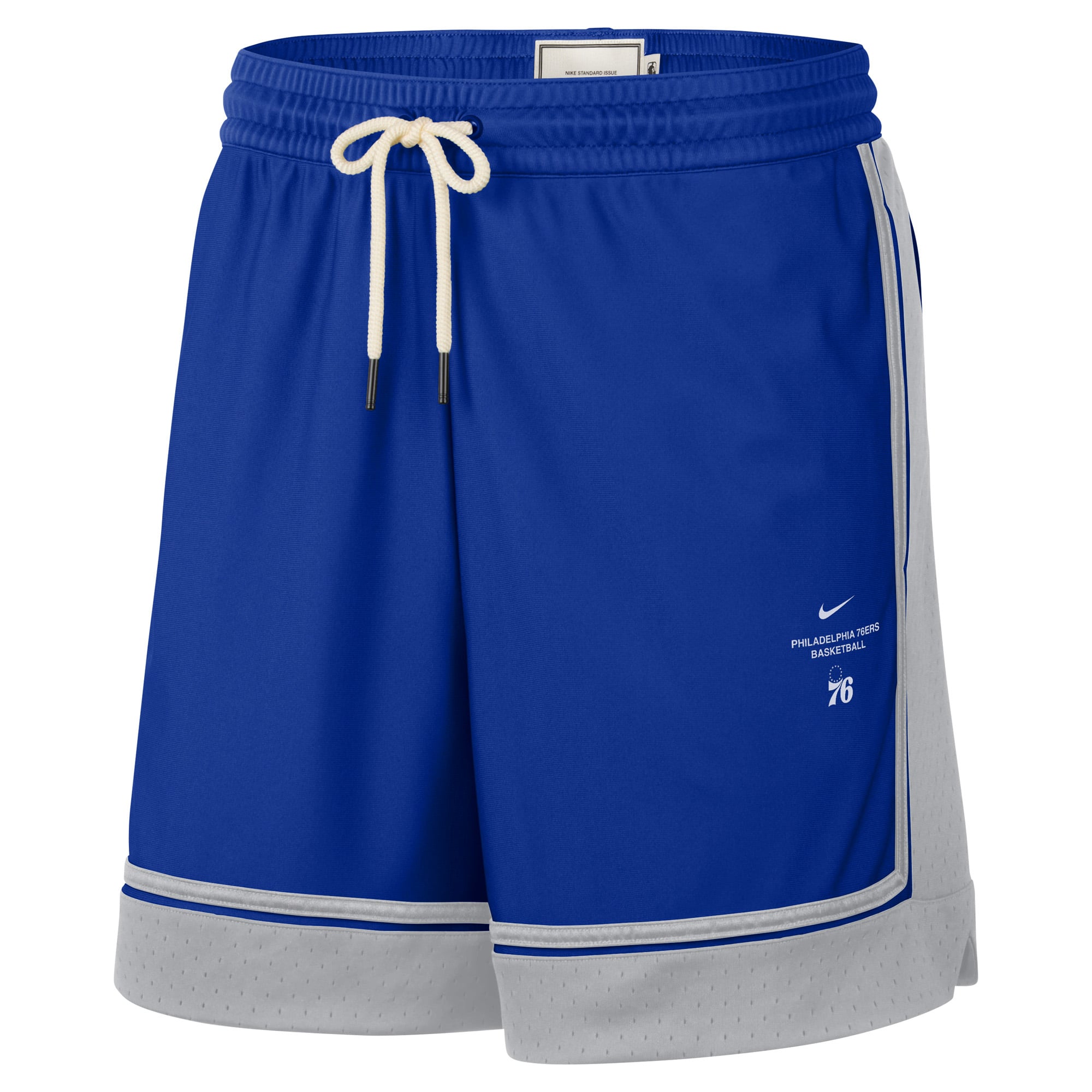 Short de match Nike Royal Philadelphia 76ers 2026 Standard Issue pour homme