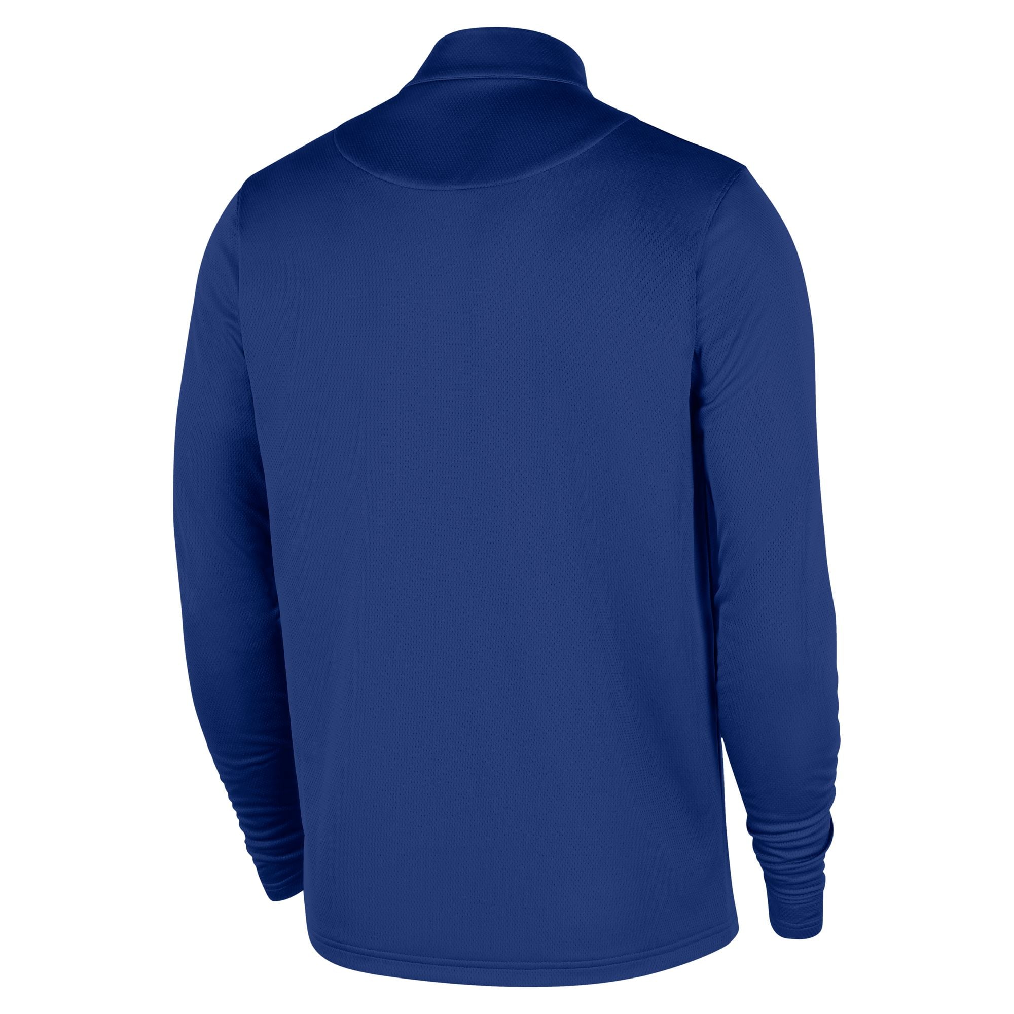 Haut Nike Royal Philadelphia 76ers Authentic Coaches à quart de zip Dri-FIT pour homme