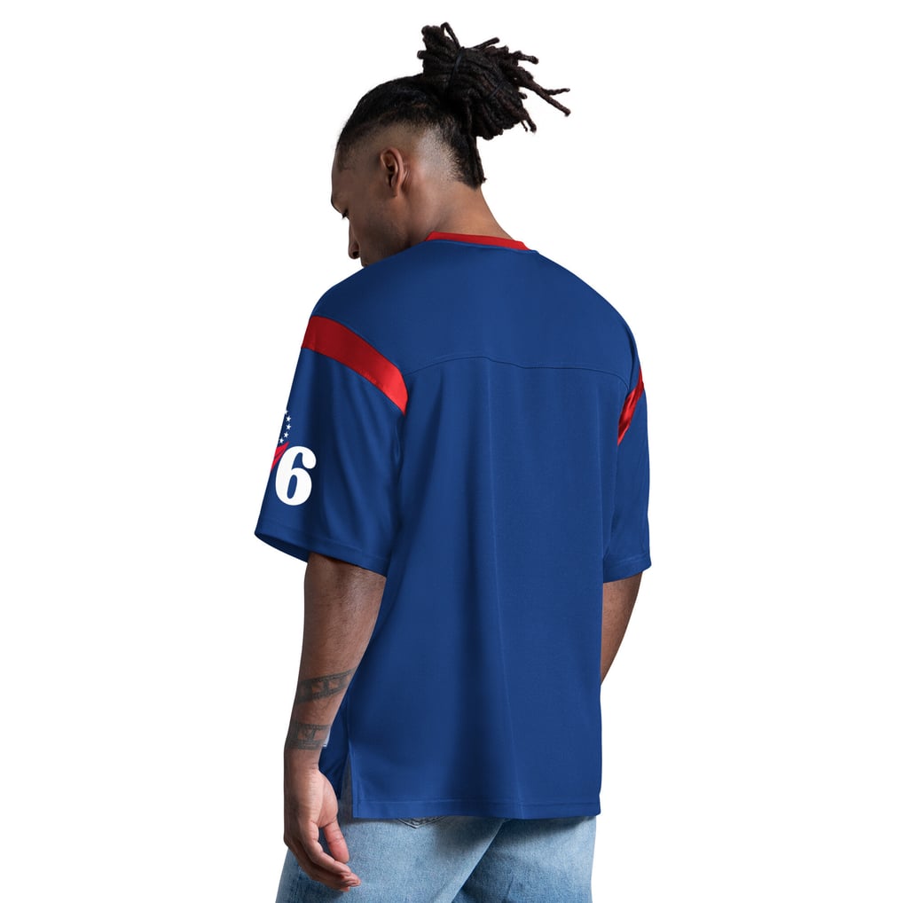 Philadelphia 76ers Starter Game Day V-Neck T-Shirt - Royal