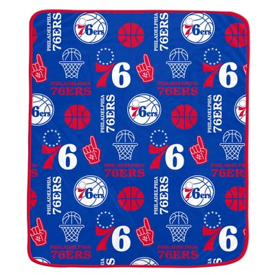 Philadelphia 76ers Pegasus Team Spirit 60" x 70" Ultra Soft Blanket