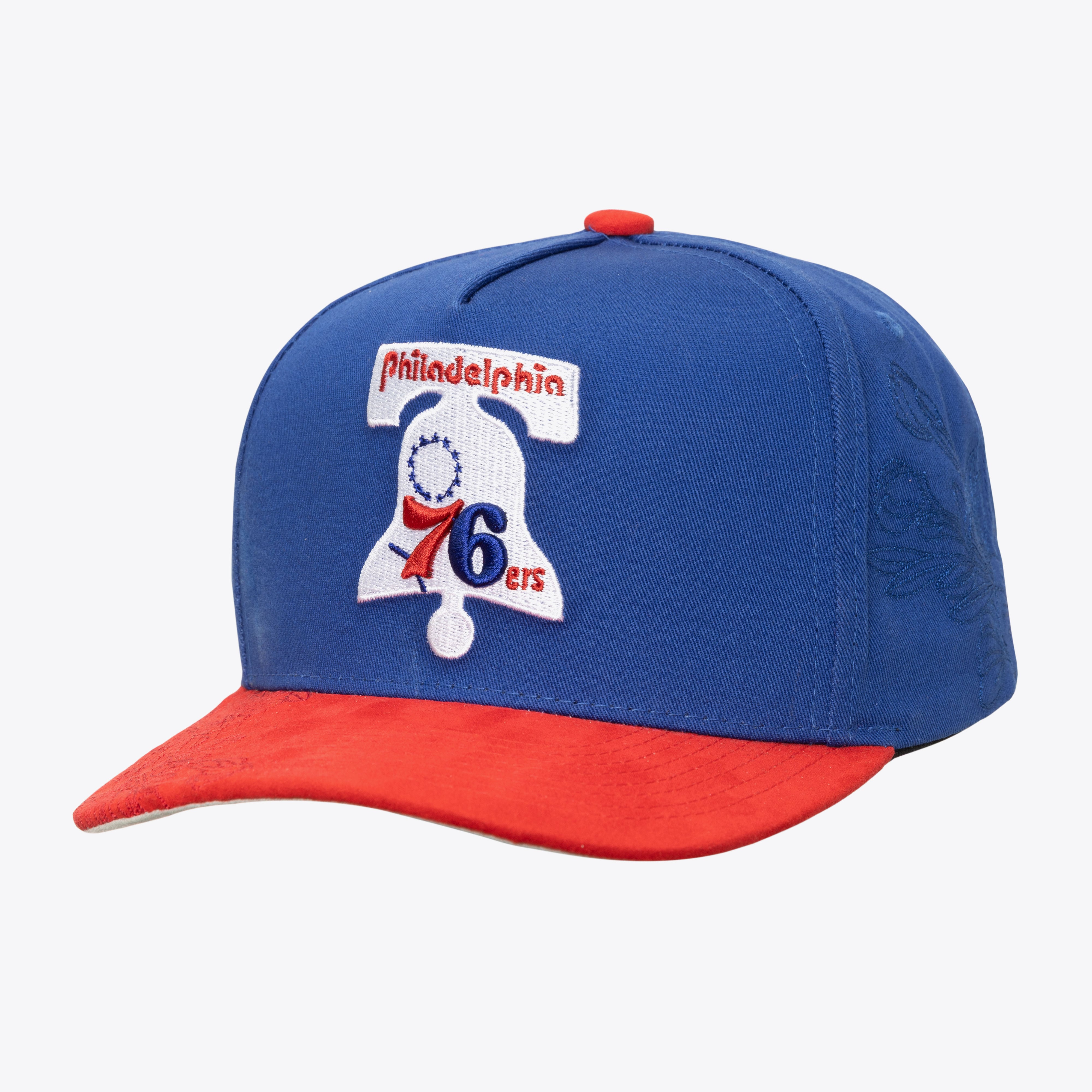 Philadelphia 76ers Royal May Flowers Pro Pinch Snapback Hat