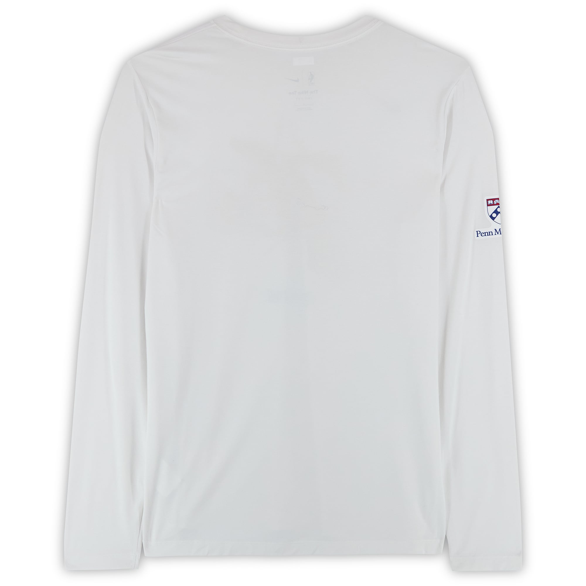 Maillot blanc à manches longues Nike officiel des Philadelphia 76ers pour les séries éliminatoires de la NBA 2026