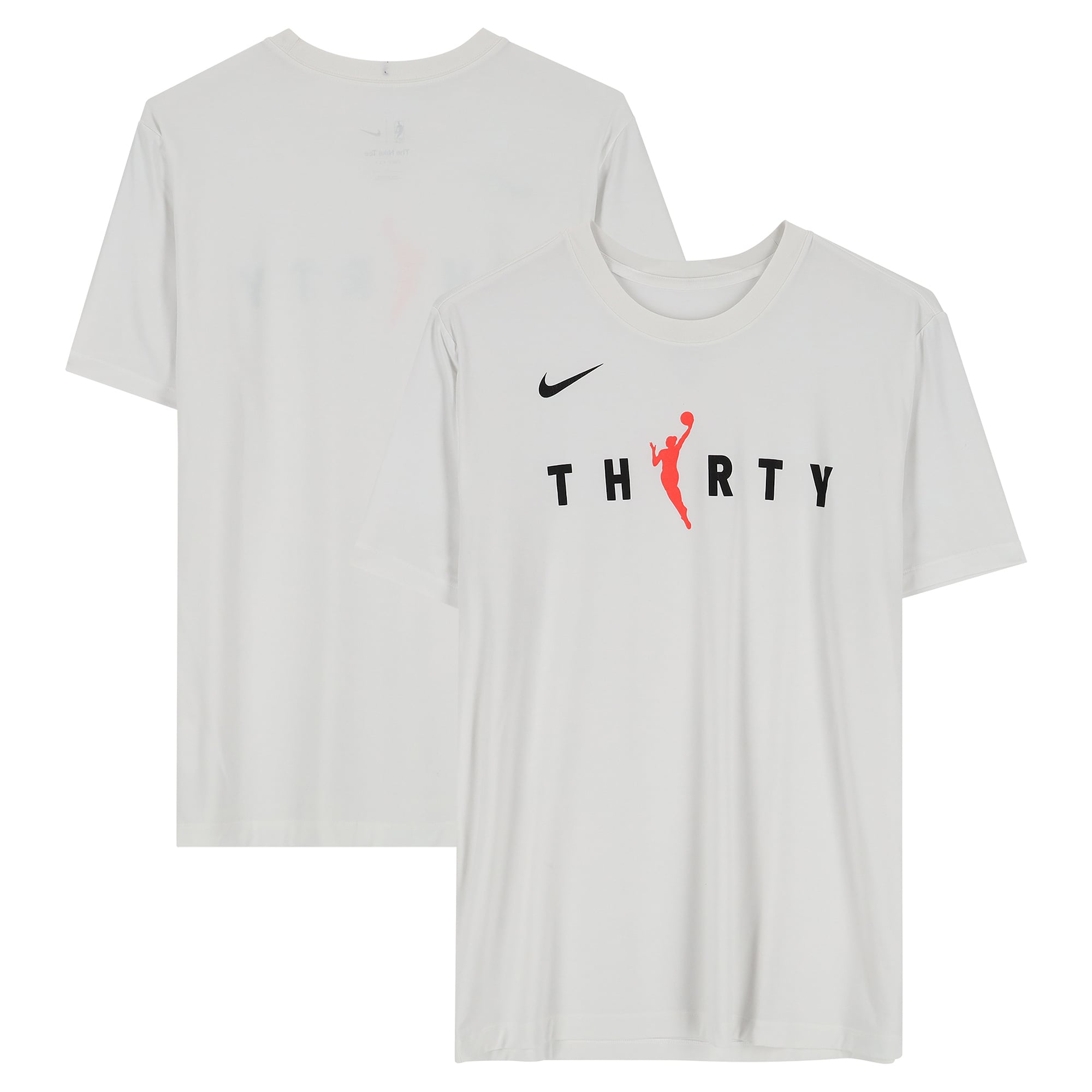 T-shirt blanc officiel de l'équipe des Philadelphia 76ers (WNBA, saison 2025-2026)