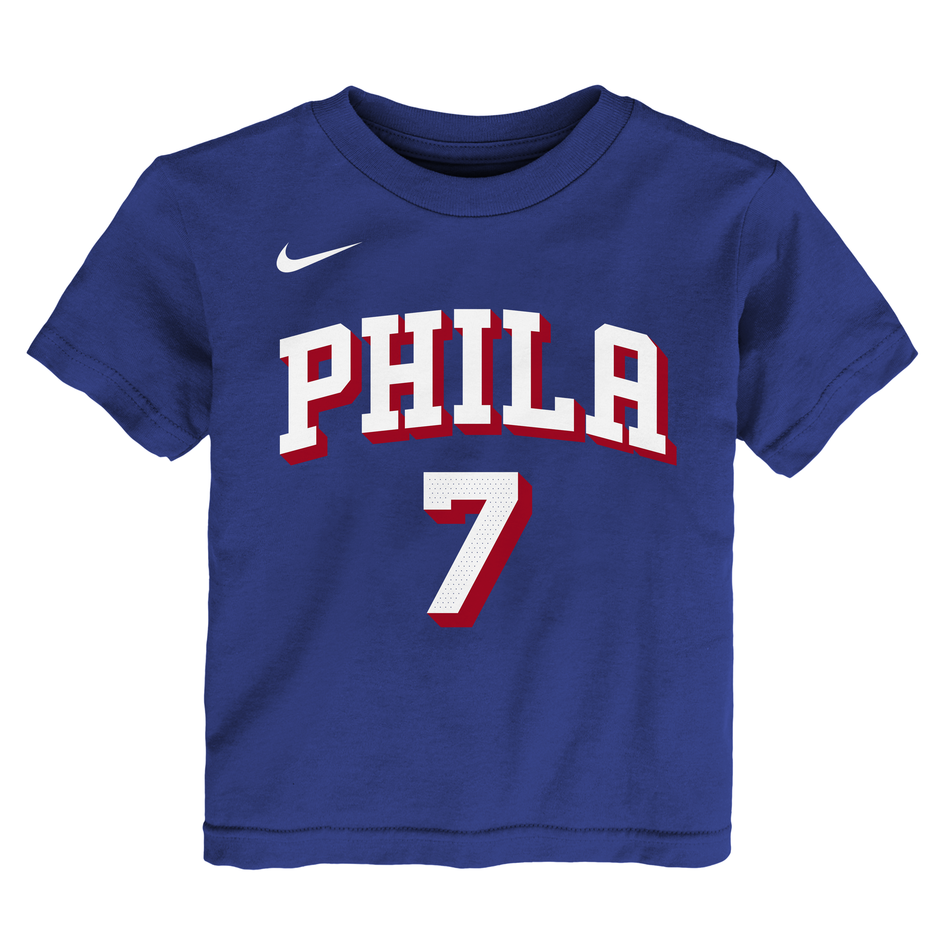 T-shirt Nike Jaylen Brown Royal Philadelphia 76ers pour enfant