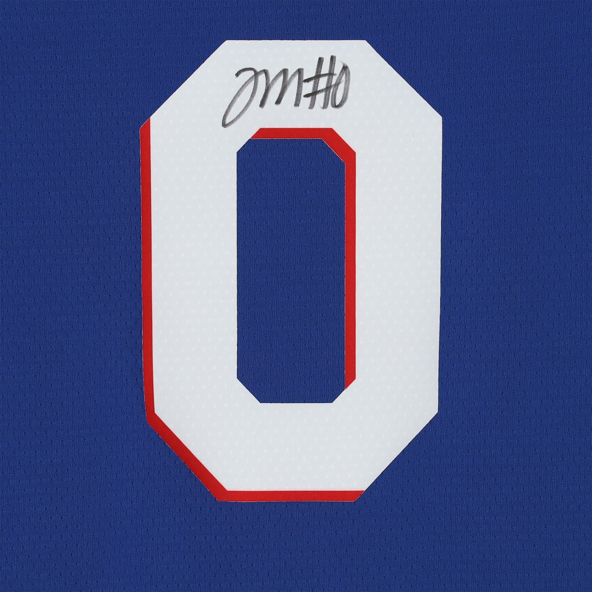 Tyrese Maxey Royal Philadelphia 76ers Autographed Nike 2021 Icon Swingman Jersey
