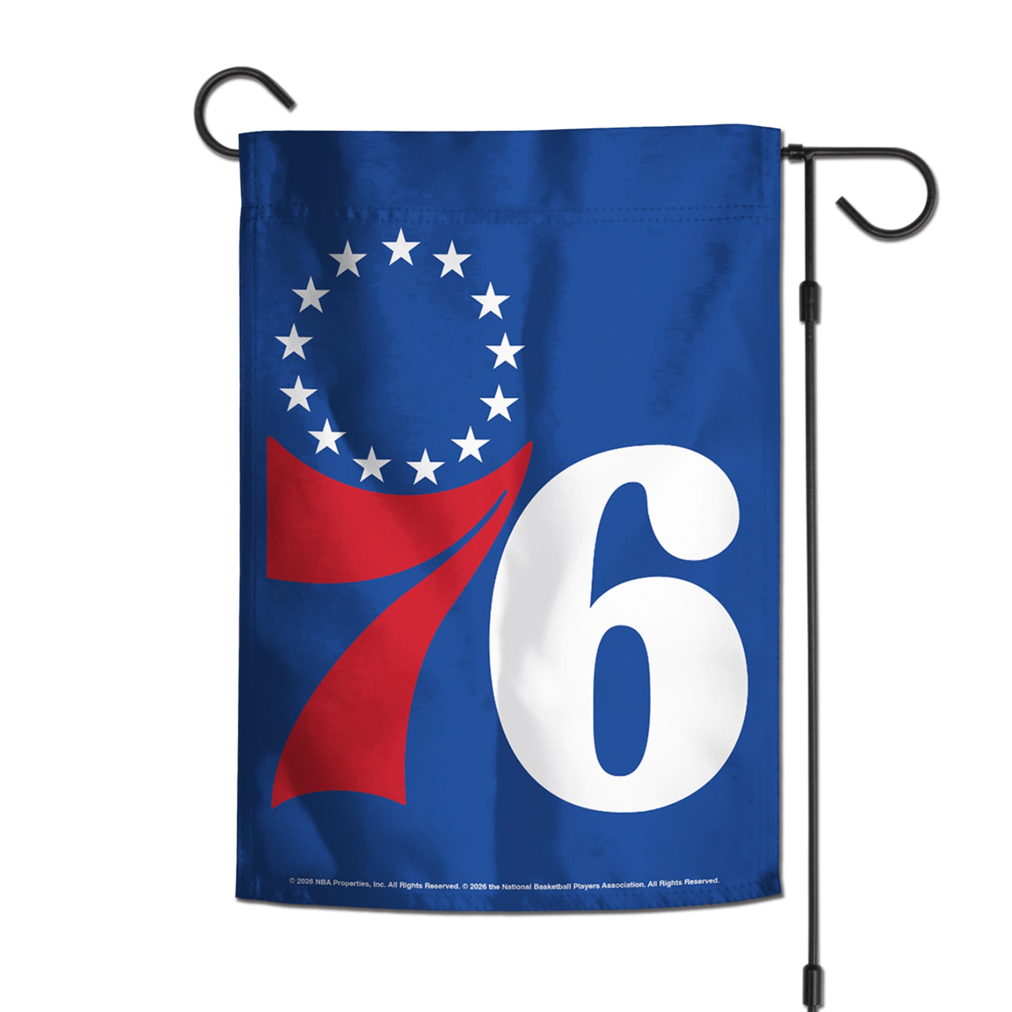 WinCraft LeBron James Philadelphia 76ers 12" x 18" Double-Sided Garden Flag