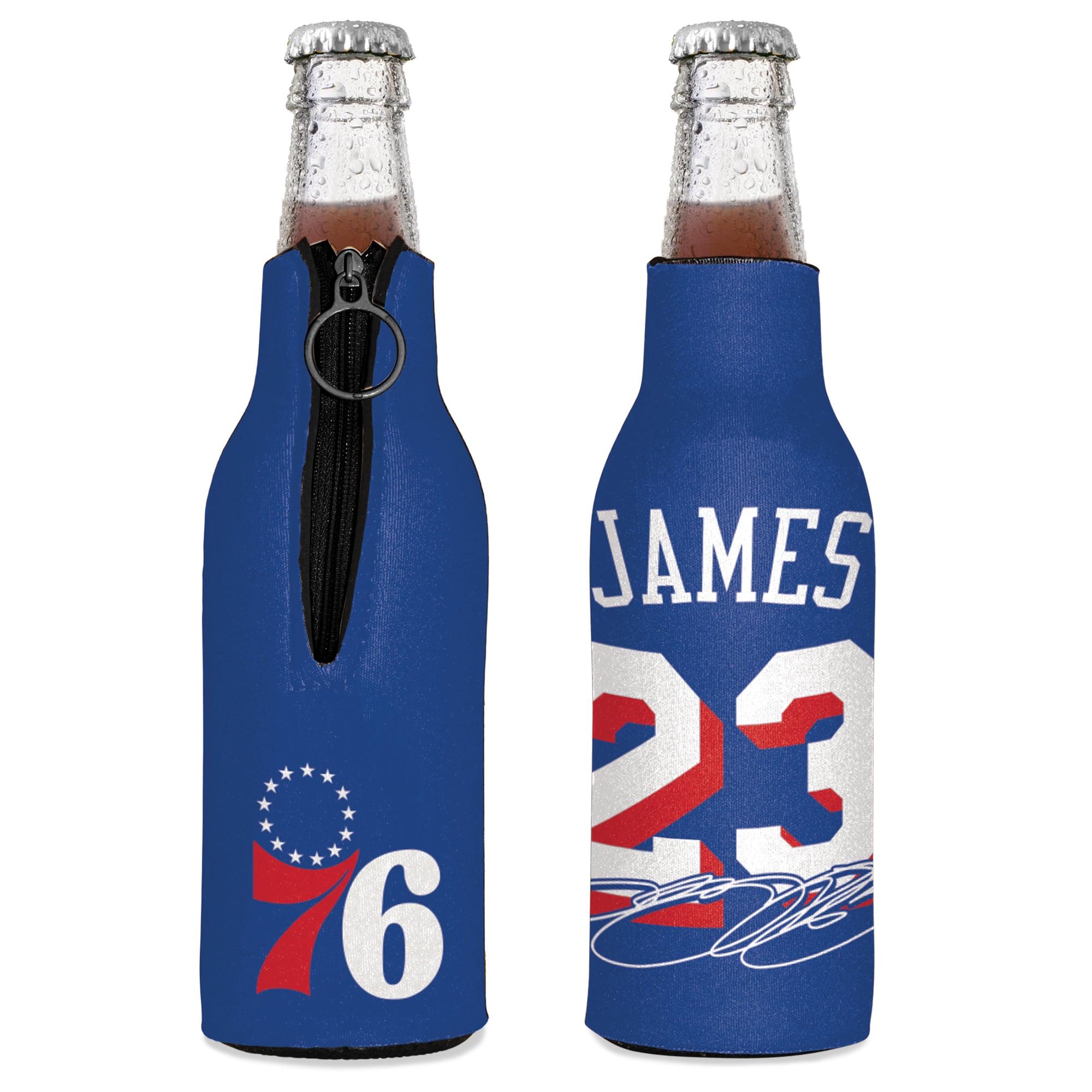 WinCraft LeBron James Philadelphia 76ers 12oz. Bottle Cooler