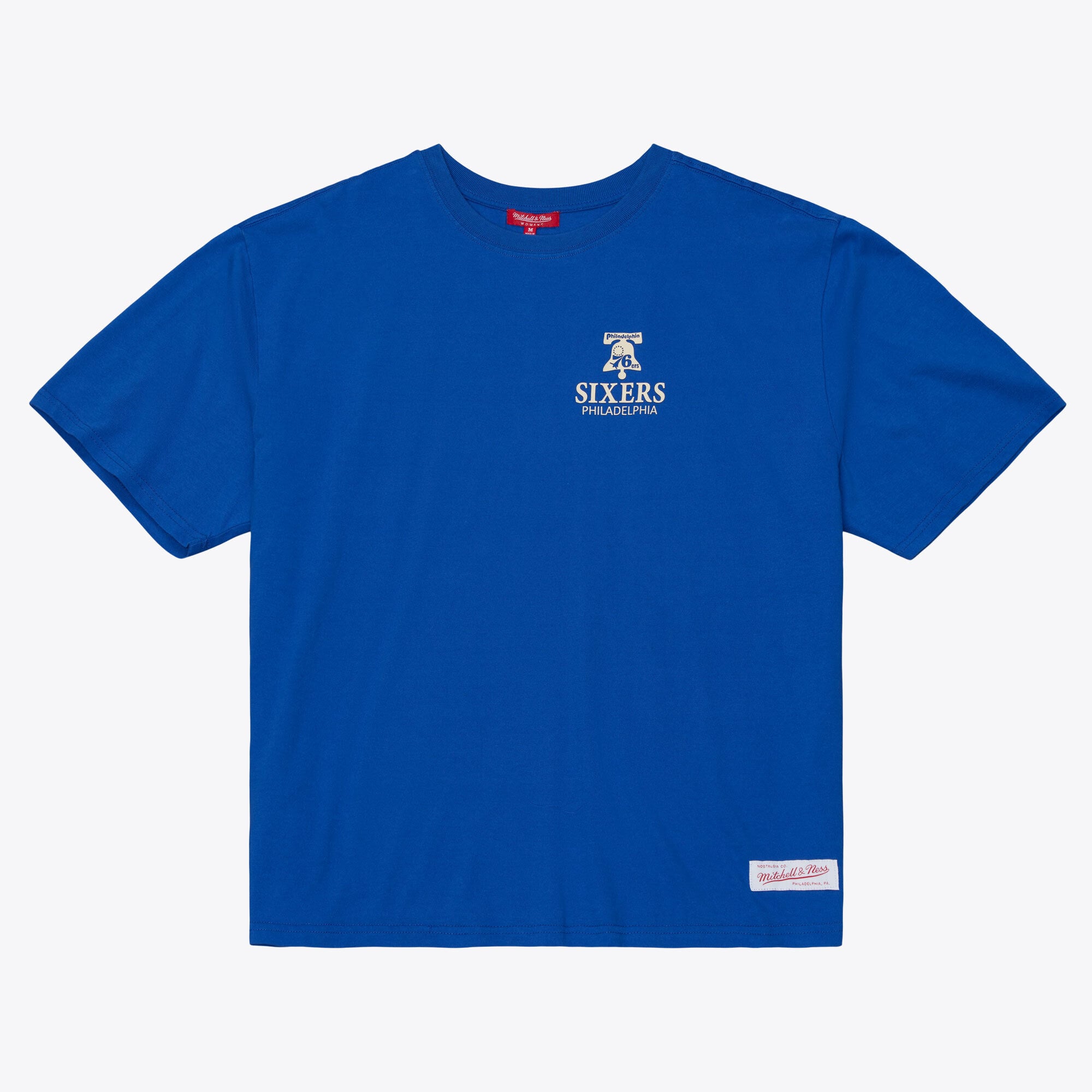 Women's Mitchell & Ness Royal Philadelphia 76ers Core Essential T-Shirt