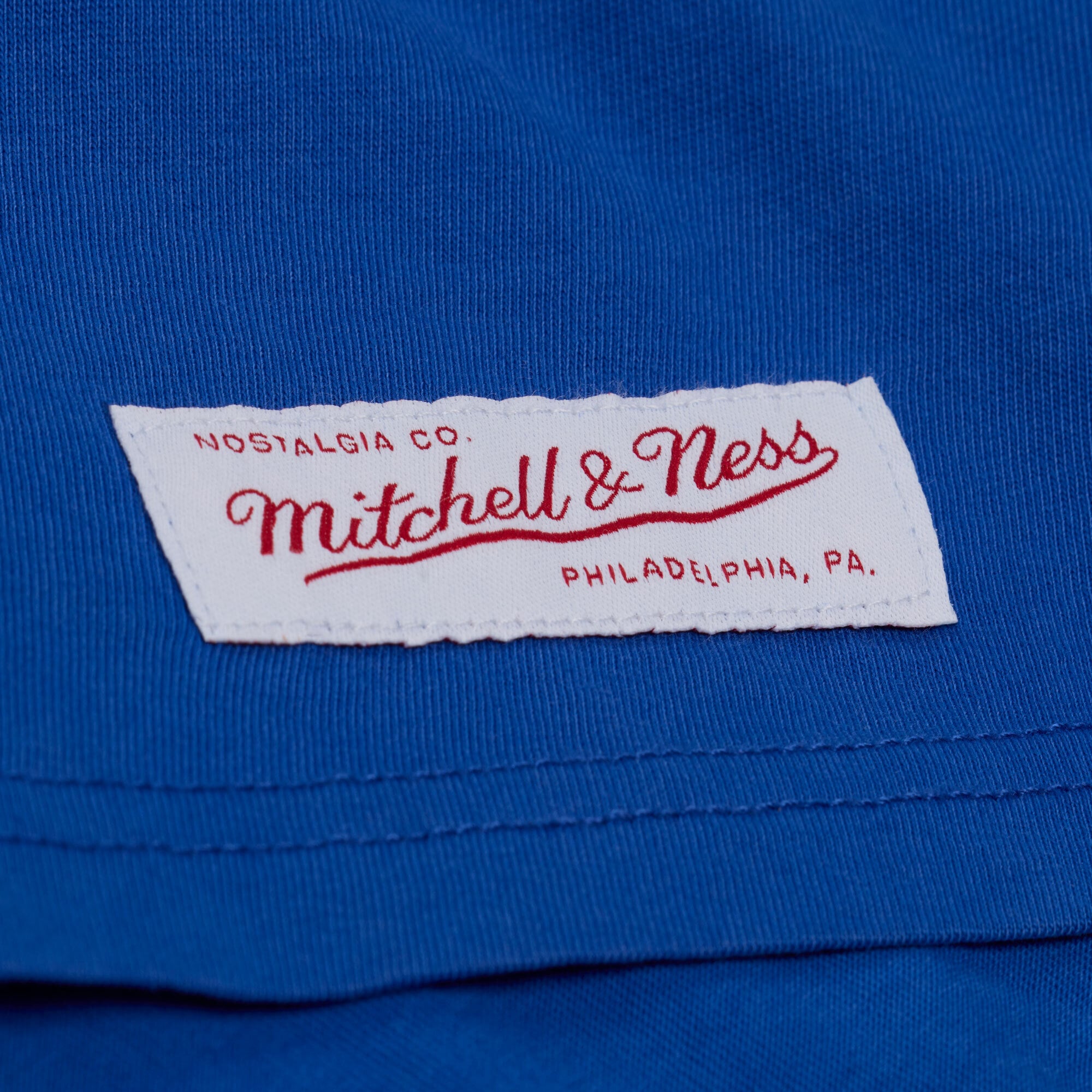Women's Mitchell & Ness Royal Philadelphia 76ers Core Essential T-Shirt