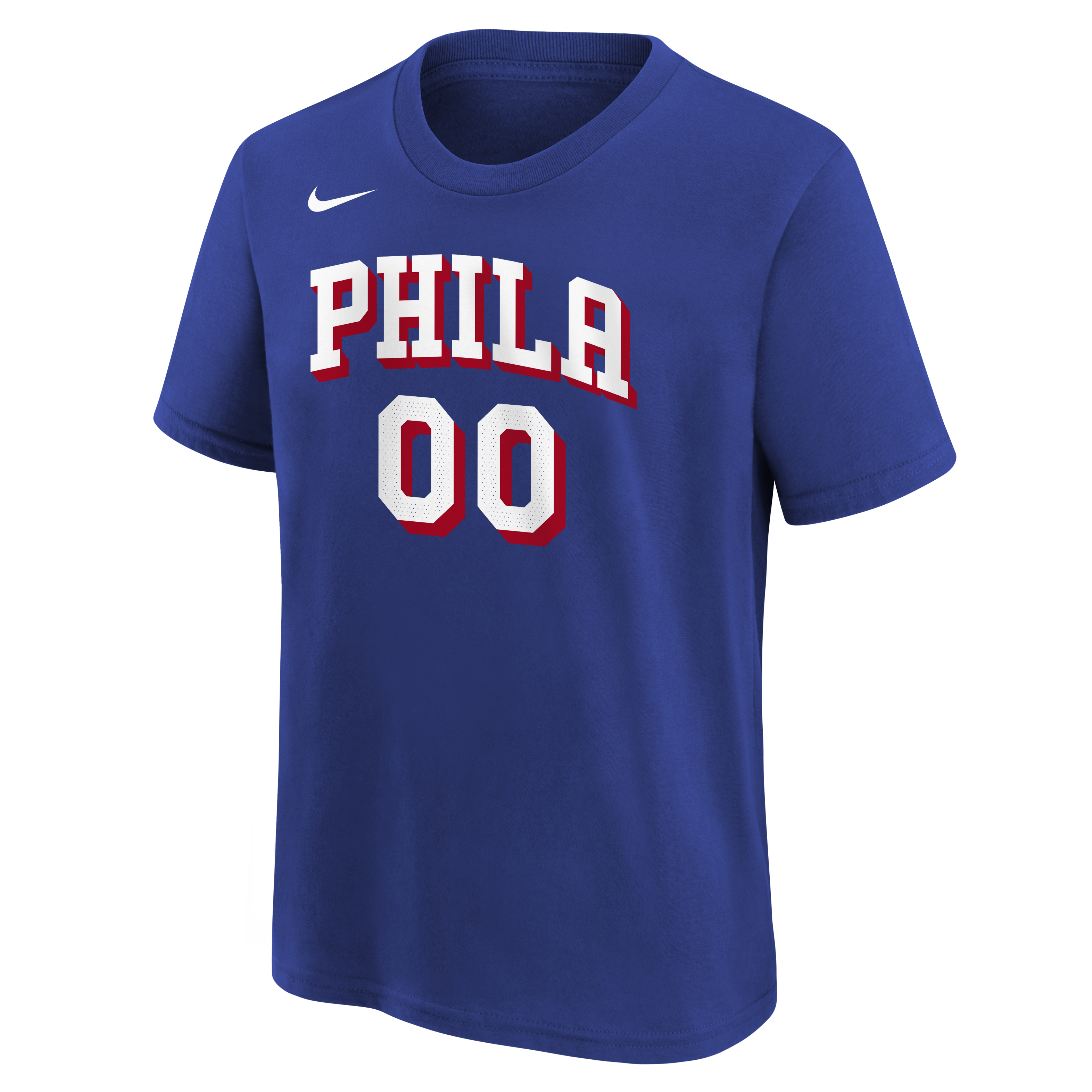 T-shirt Nike Labaron Philon Jr. Royal Philadelphia 76ers Icon pour enfant