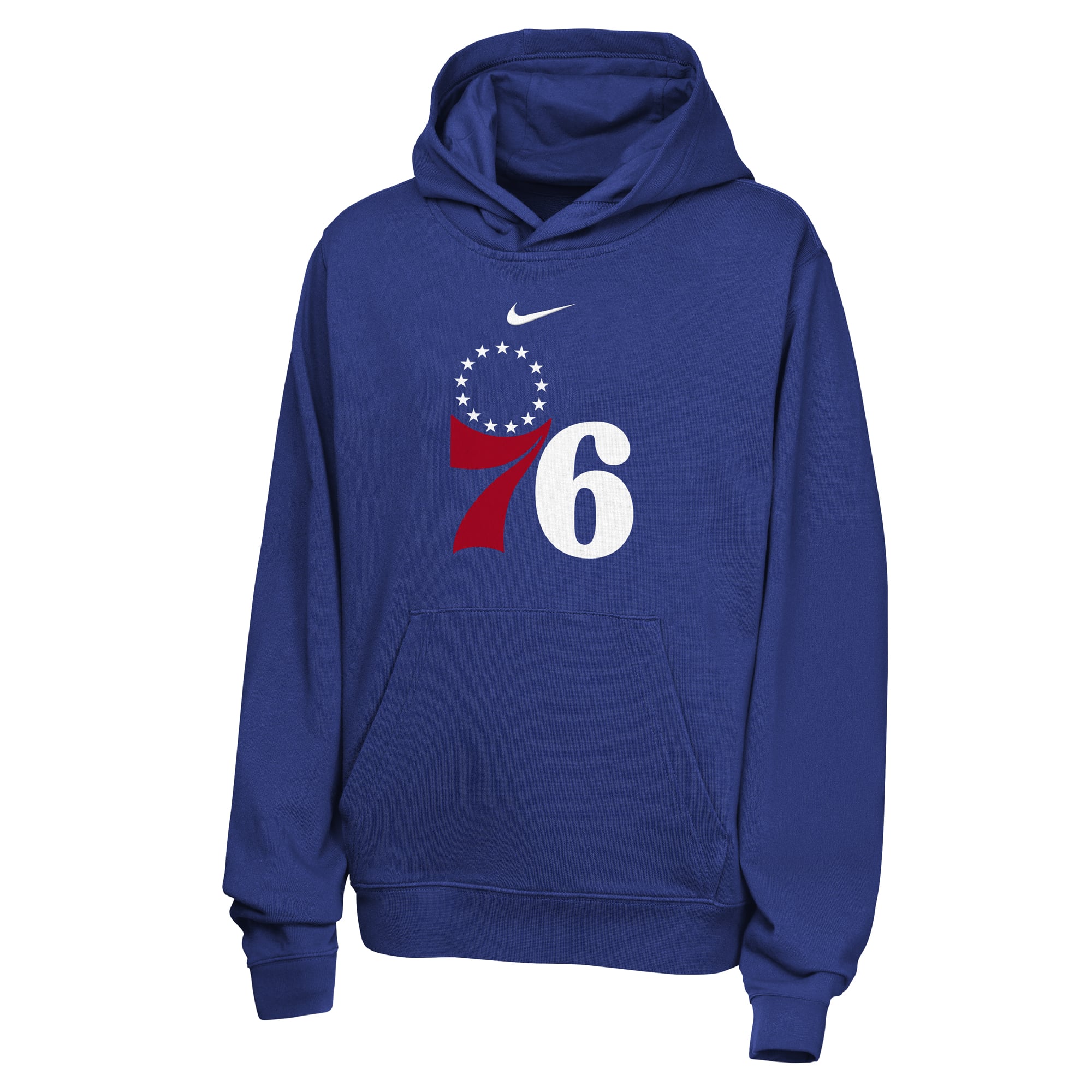 Sweat à capuche Nike Royal Philadelphia 76ers Essential Logo Club pour enfant