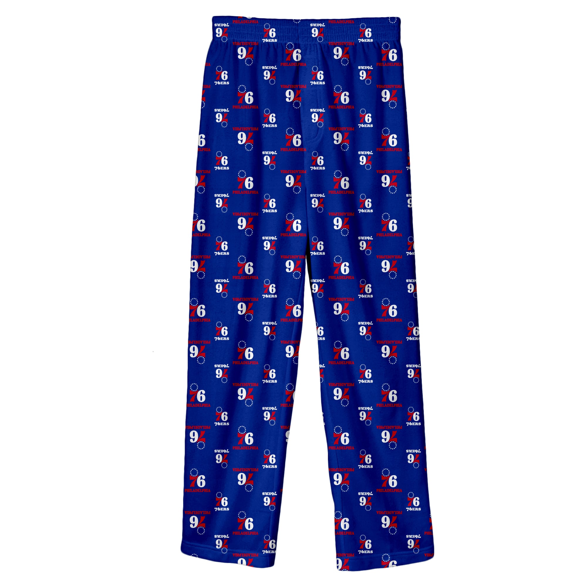 Pantalon de pyjama imprimé Royal Philadelphia 76ers pour jeunes la marque Outerstuff