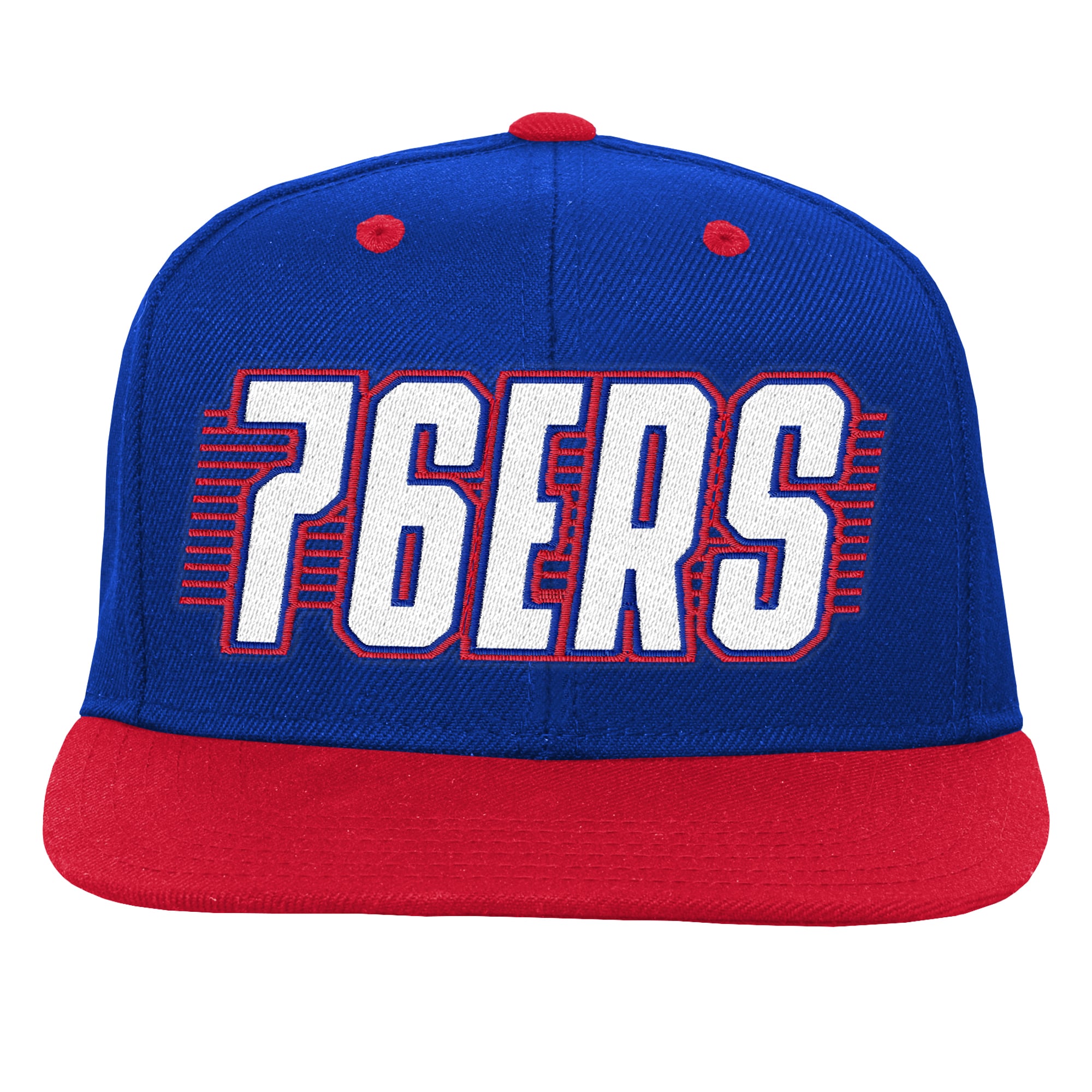 Casquette snapback Royal Philadelphia 76ers pour jeunes Outerstuff