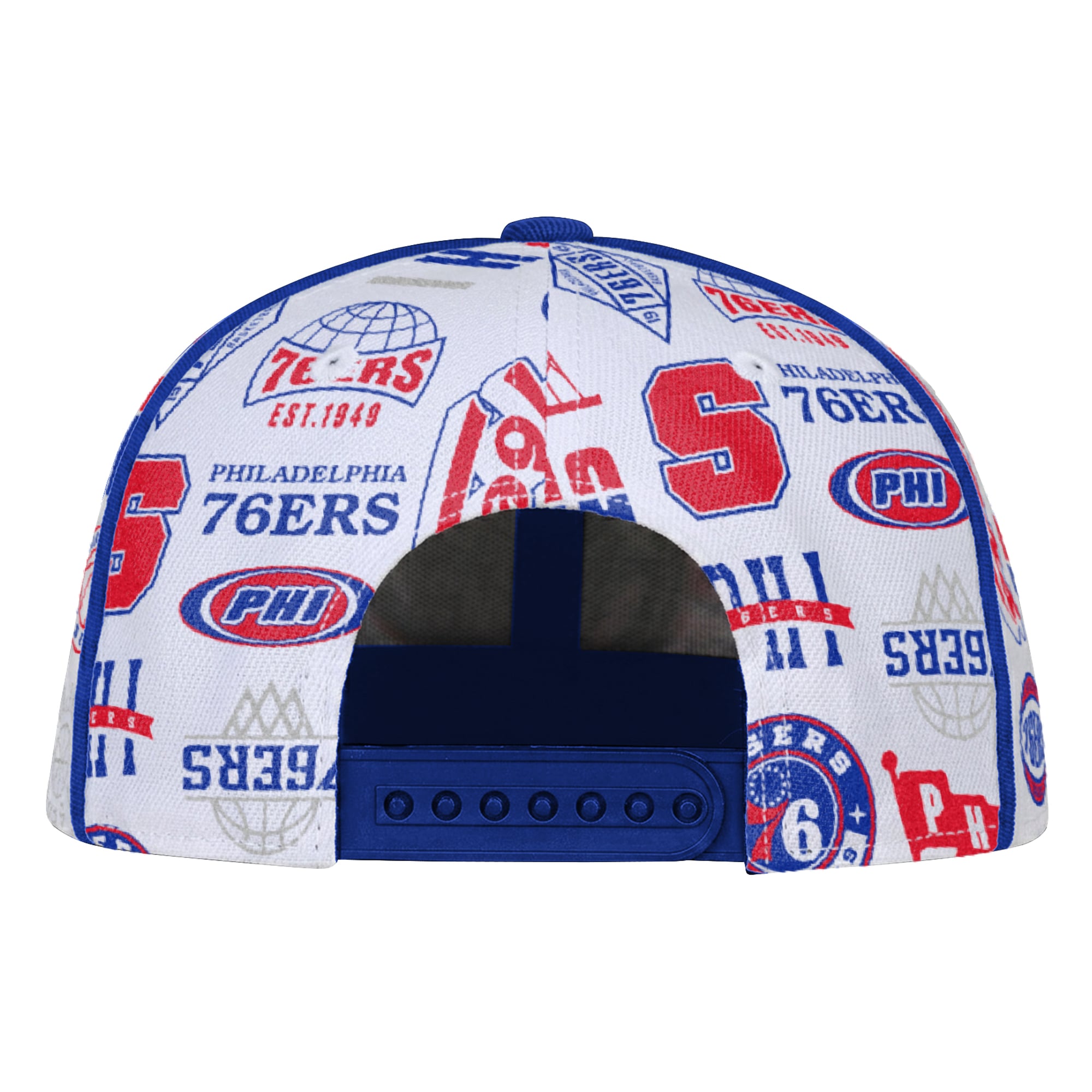 Casquette snapback blanche Youth Outerstuff Philadelphia 76ers.