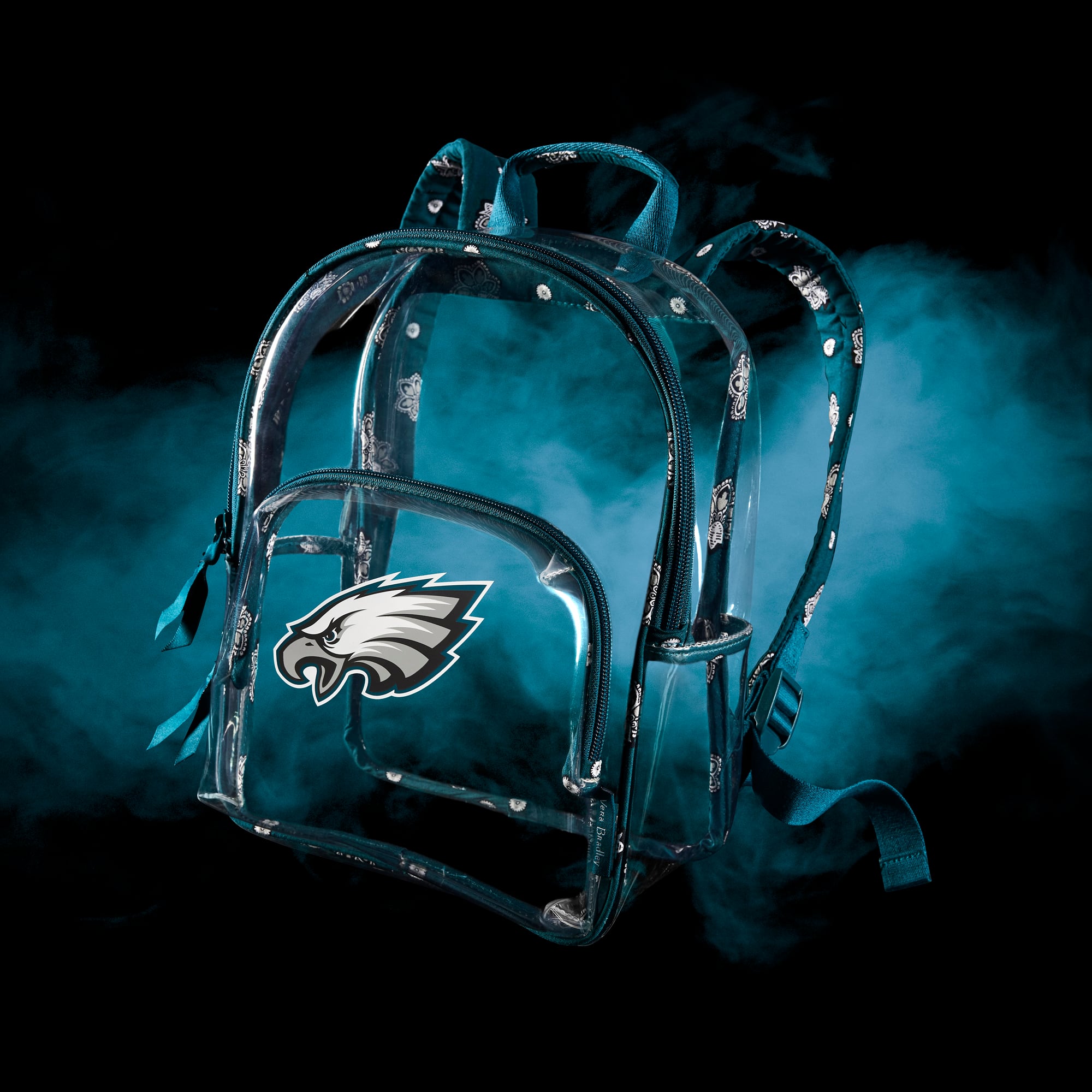 Philadelphia Eagles Vera Bradley Clear Small Backpack