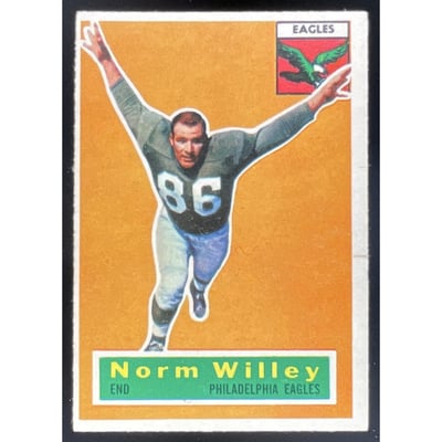 1956 Topps #88 Norm Willey