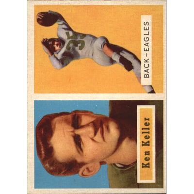 1957 Topps #111 Ken Keller DP RC