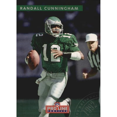 1992 Pro Line Profiles National Convention #469 Randall Cunningham