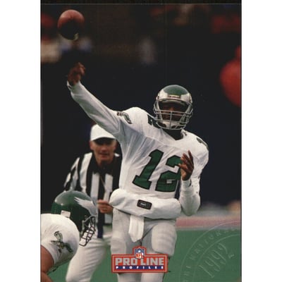1992 Pro Line Profiles National Convention #475 Randall Cunningham