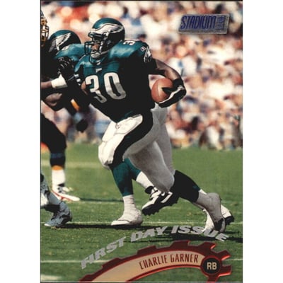 1997 Stadium Club First Day #128 Charlie Garner