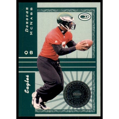 1999 Donruss Preferred QBC National Treasures #33 Donovan McNabb